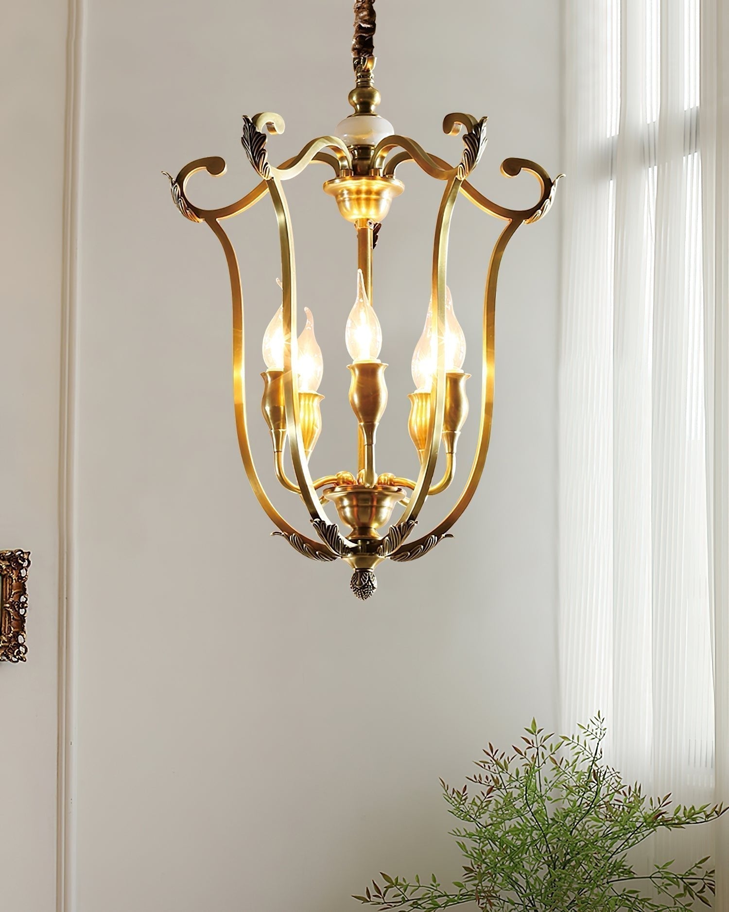 Farmhouse Lantern Chandelier - Letslighting