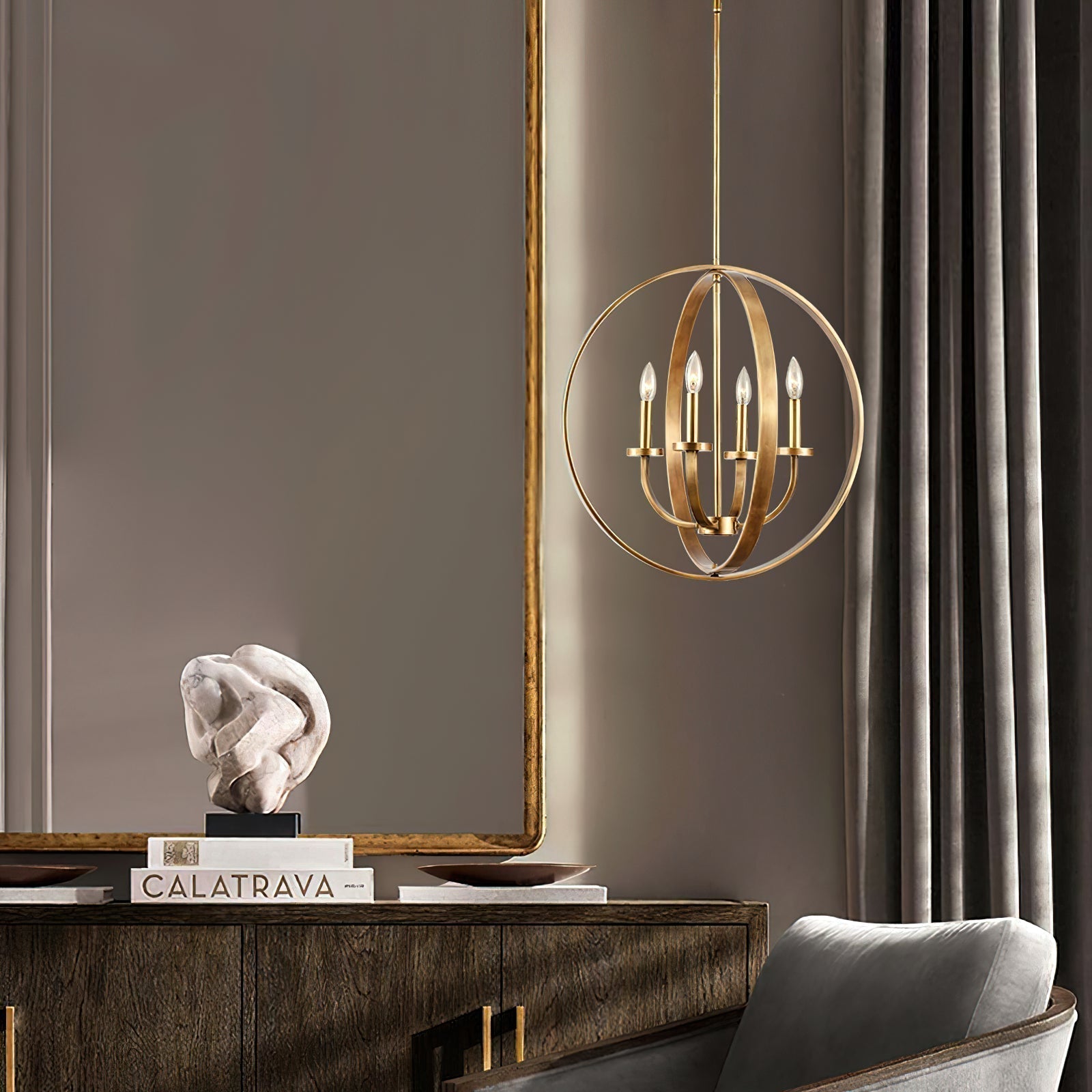 Farmhouse Lantern Chandelier - Letslighting