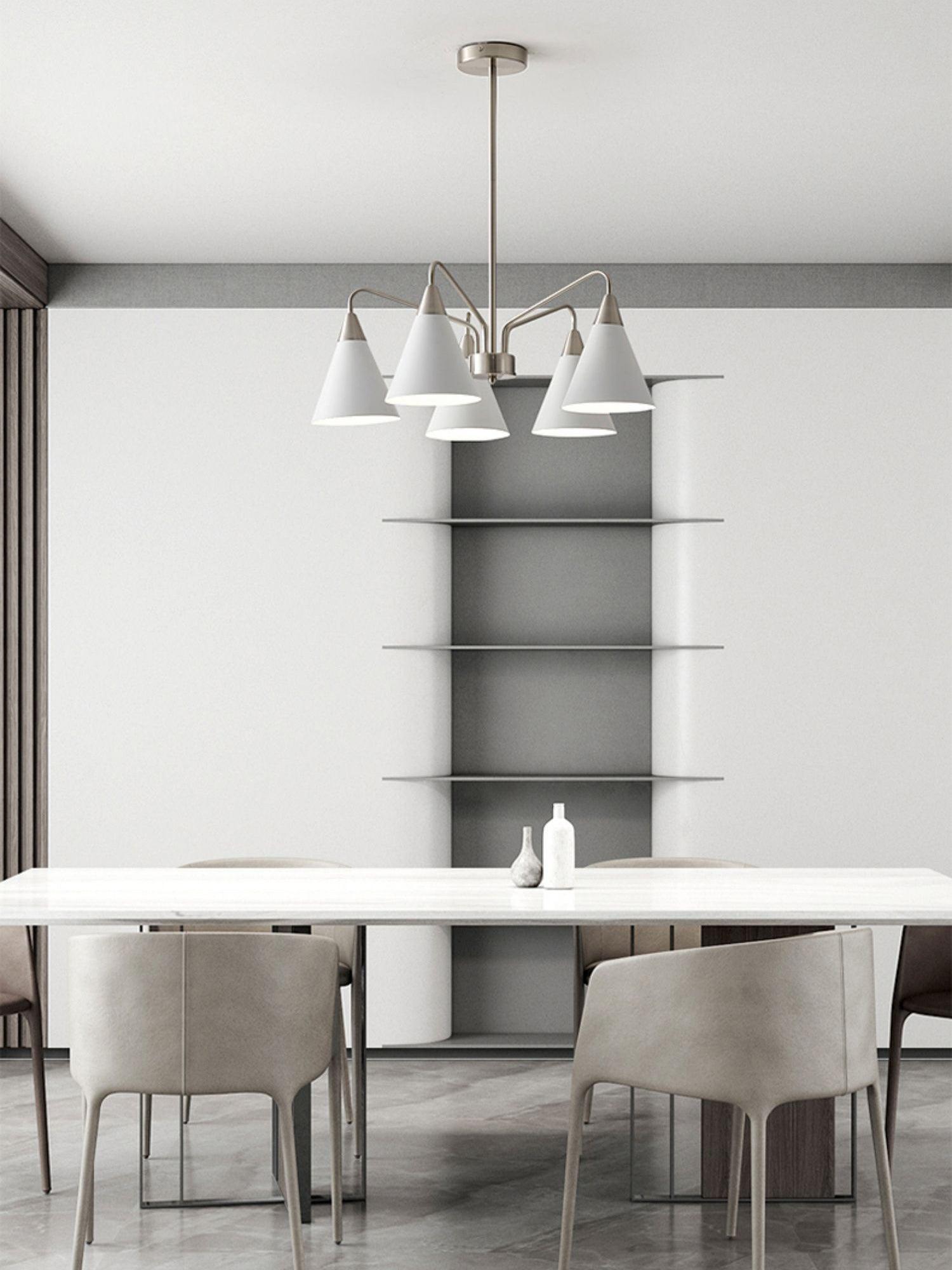 Elthaeth Premium Nordic Art Fashion Cono Metal Chandelier - Letslighting
