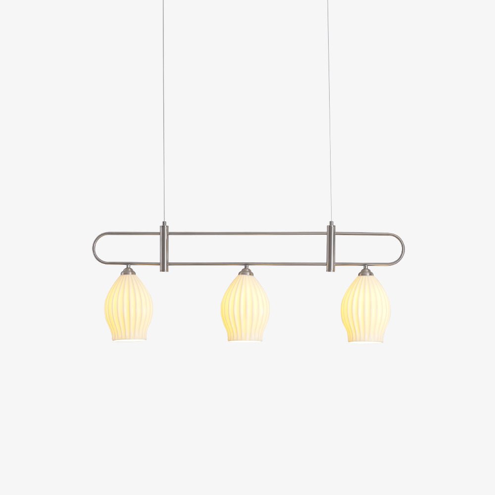 Arlirir Modern Minimalist Art Metal Ceramic Pendant Light - Letslighting