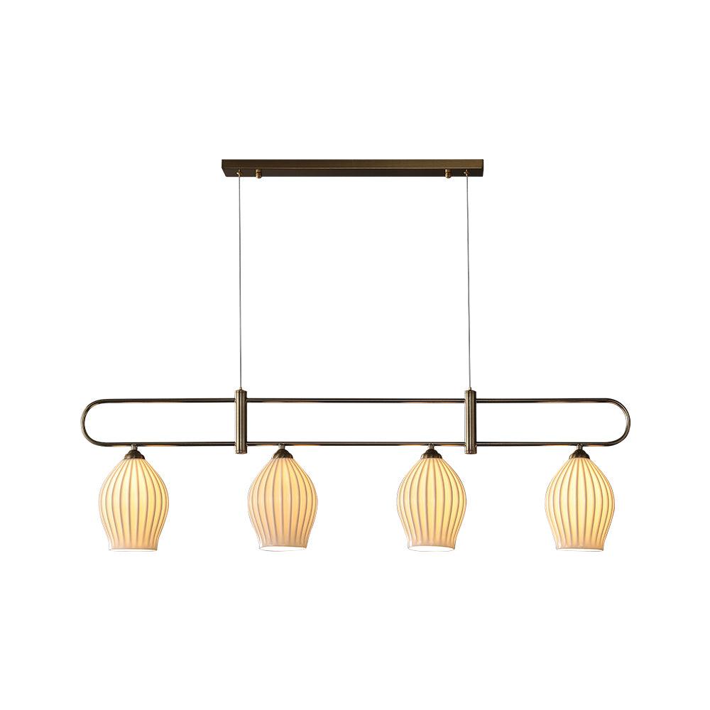 Arlirir Modern Minimalist Art Metal Ceramic Pendant Light - Letslighting