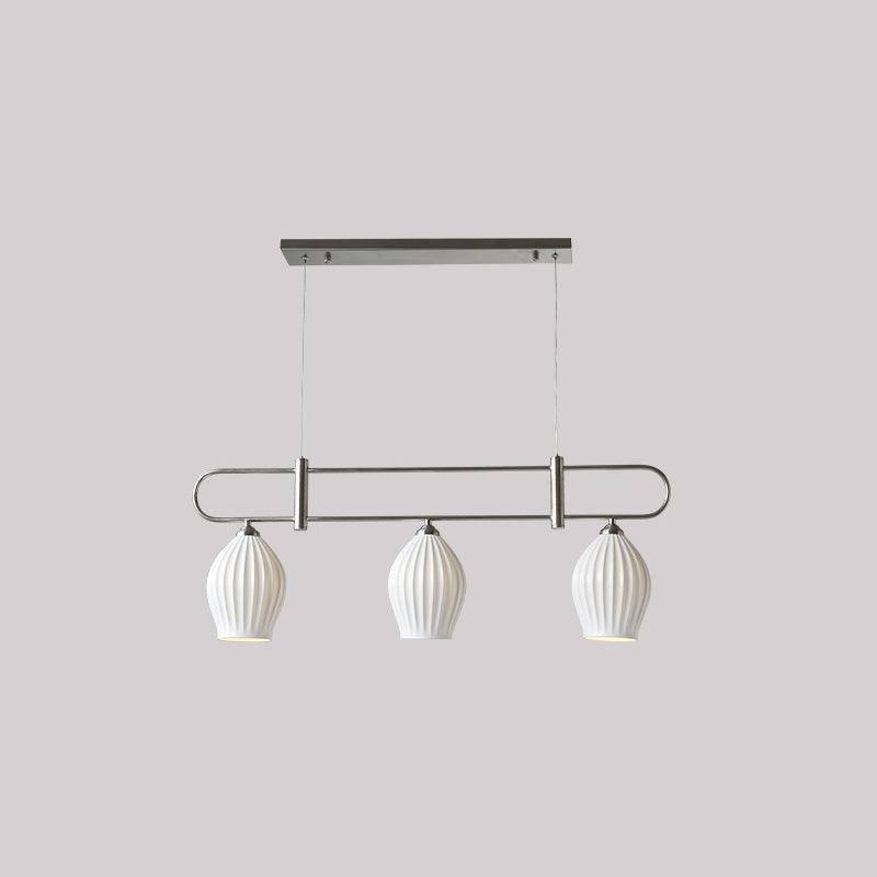 Arlirir Modern Minimalist Art Metal Ceramic Pendant Light - Letslighting