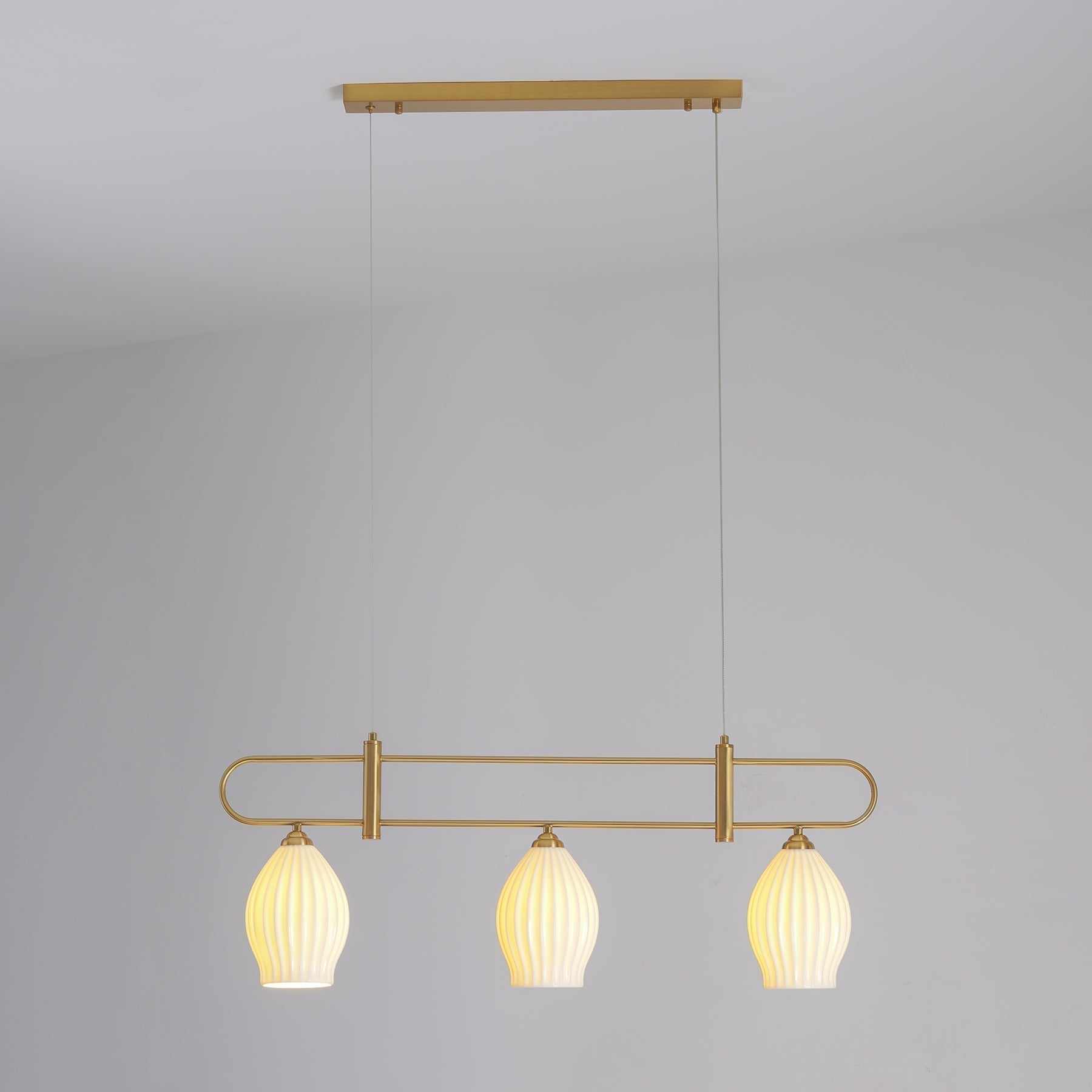 Arlirir Modern Minimalist Art Metal Ceramic Pendant Light - Letslighting
