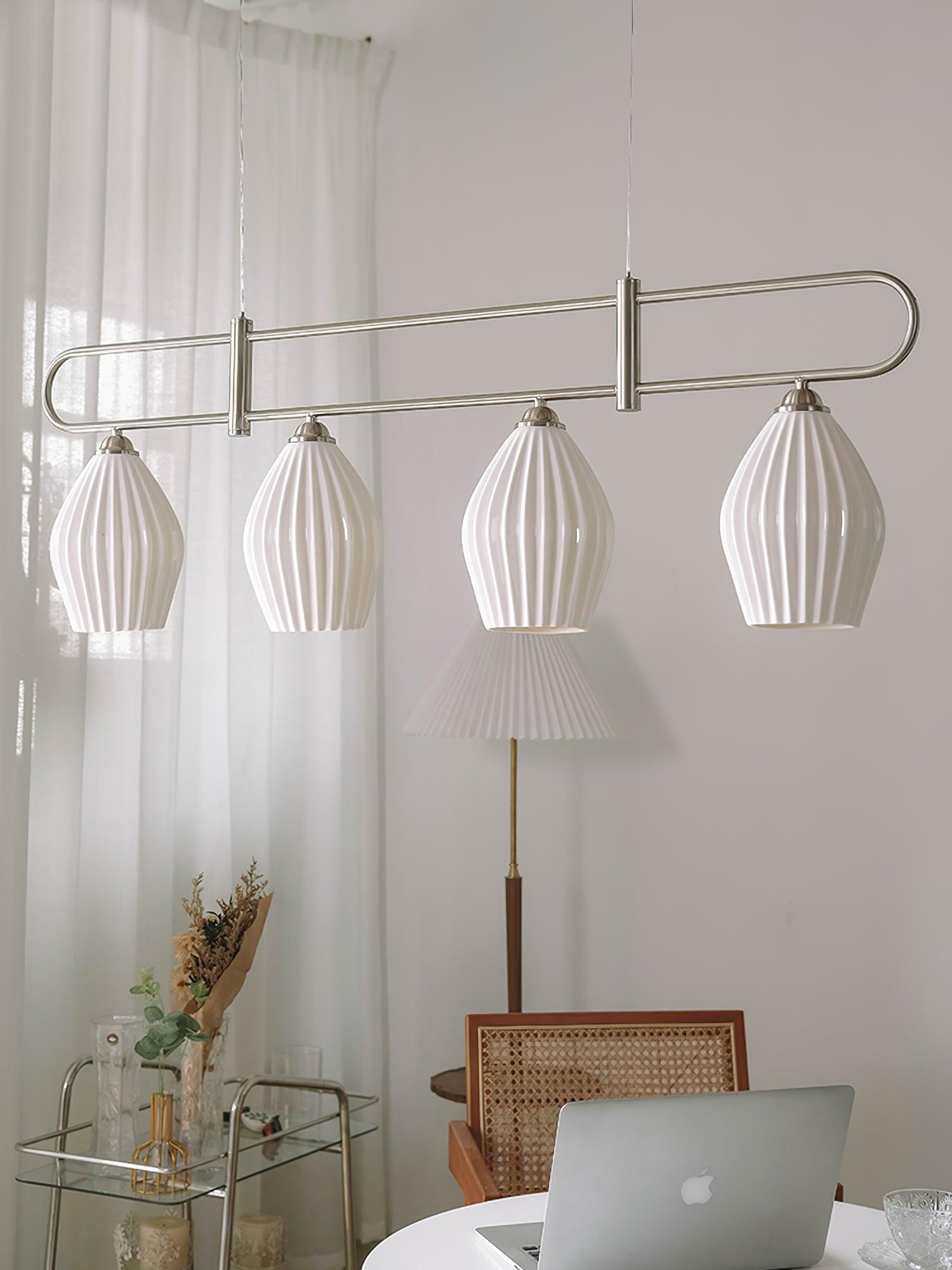 Arlirir Modern Minimalist Art Metal Ceramic Pendant Light - Letslighting