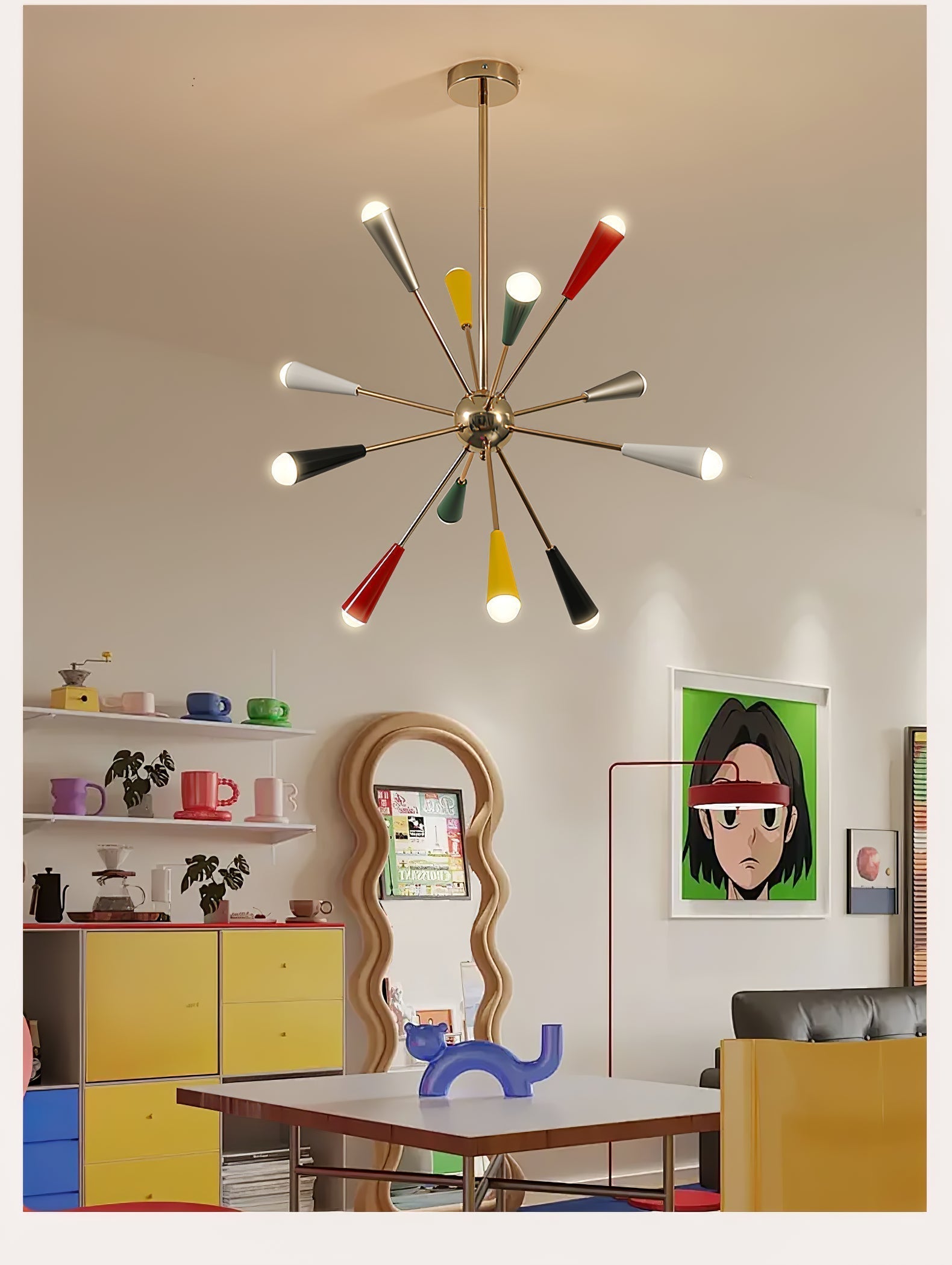 Firework Pop Chandelier - Letslighting
