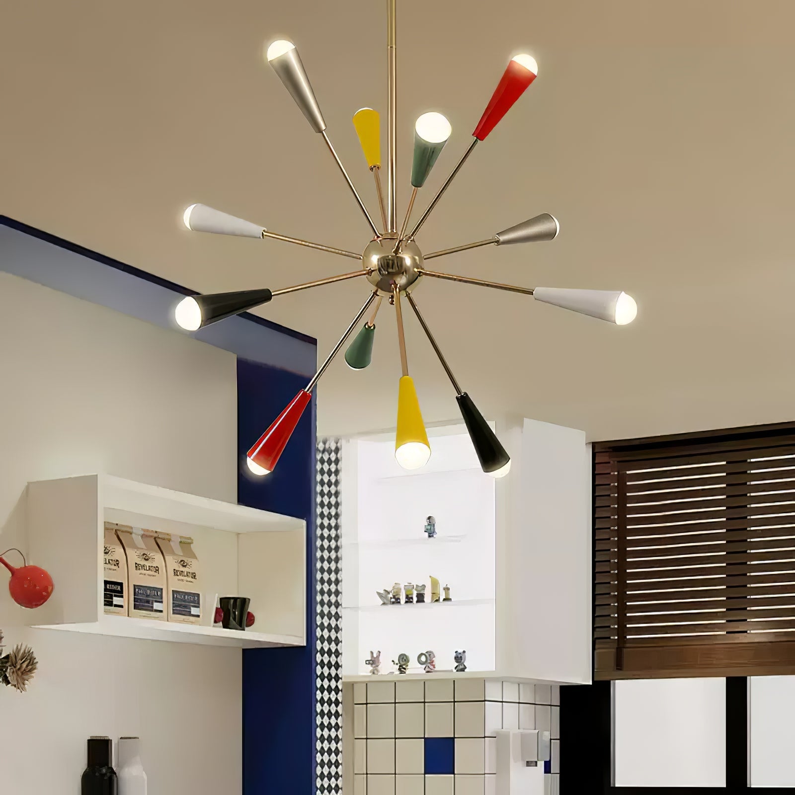 Firework Pop Chandelier - Letslighting