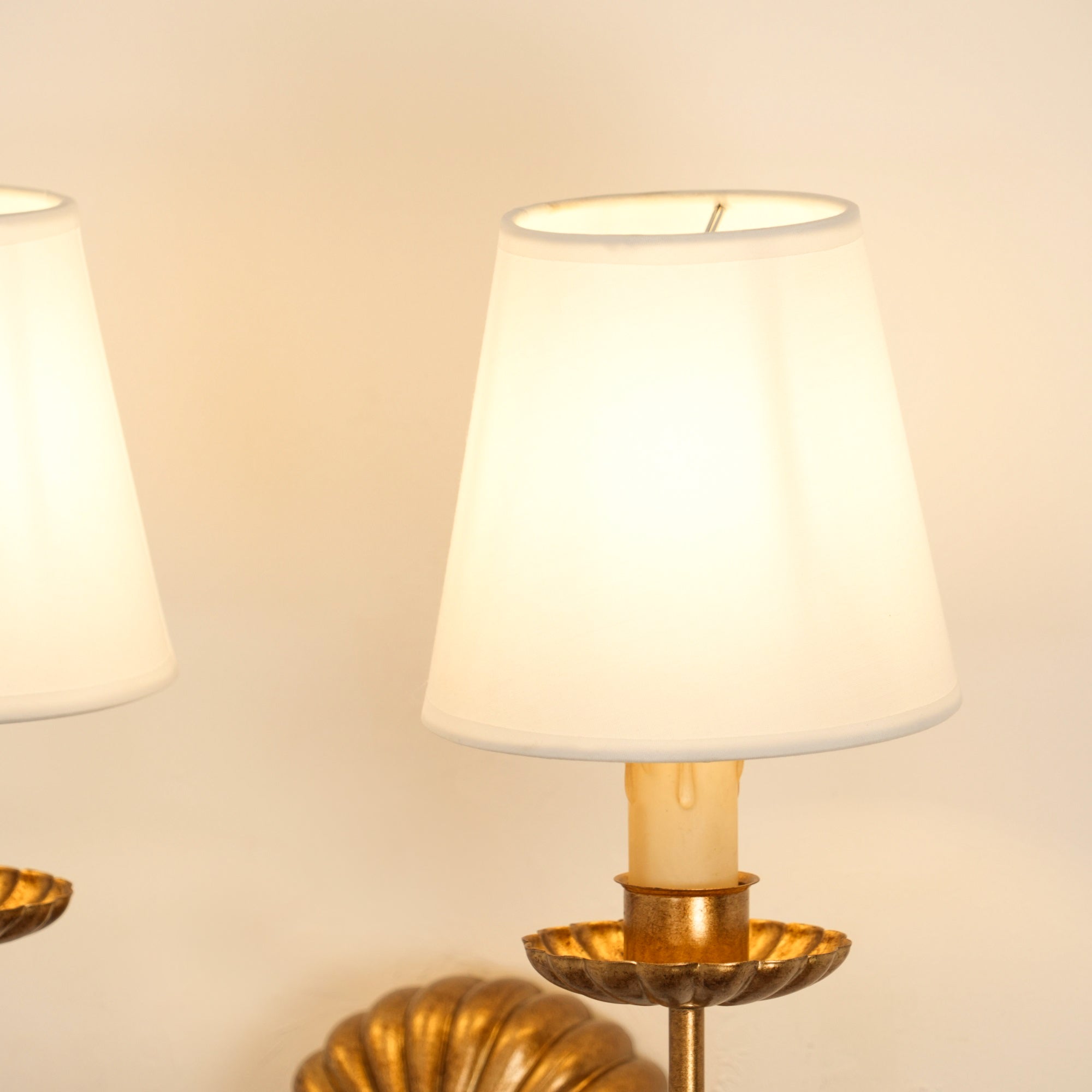 Kristy Lámpara de Pared con Forma de Candelabros Antiguos