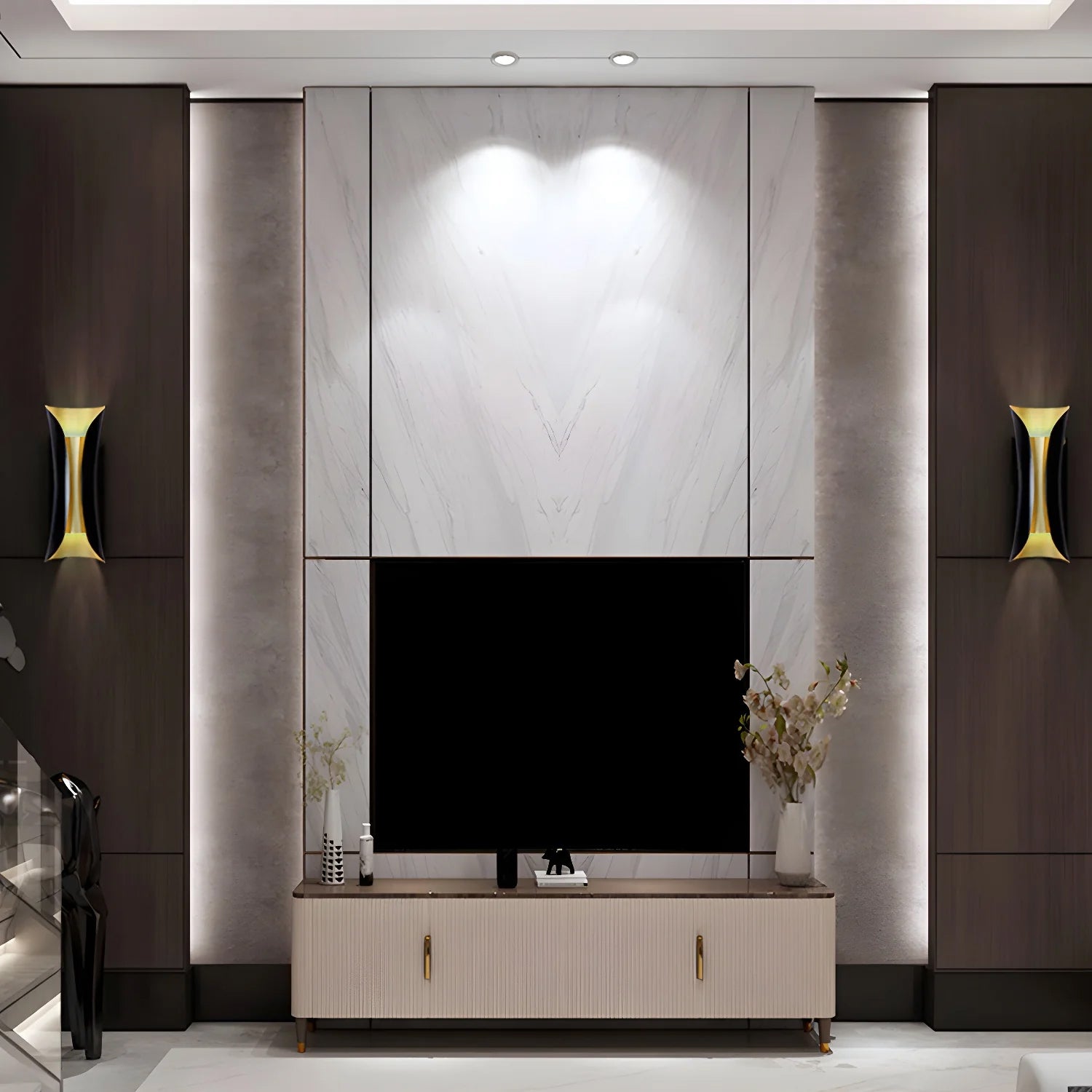 Flame Art Wall Sconce - Letslighting
