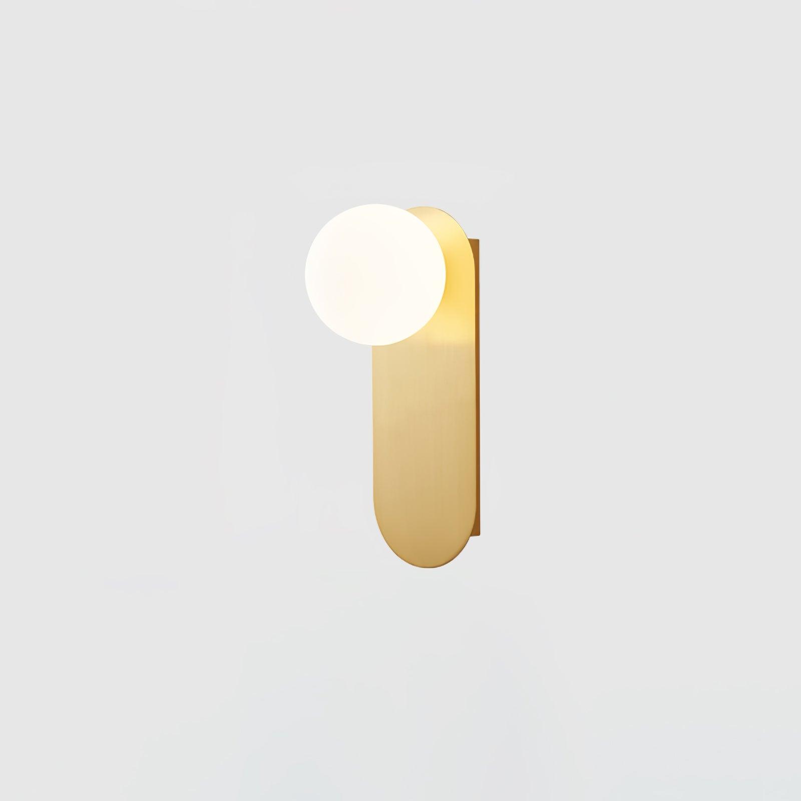 Flat Base Globe Sconce - Letslighting