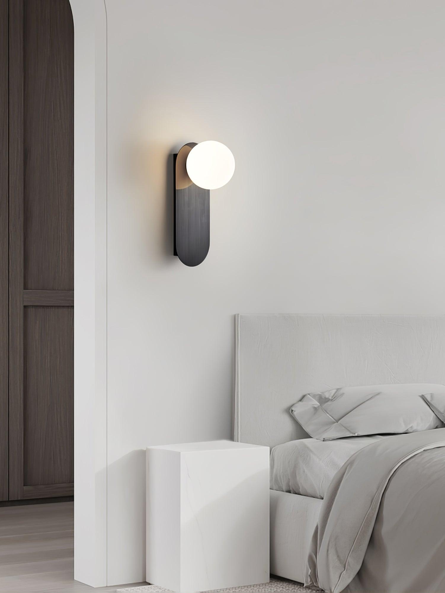 Flat Base Globe Sconce - Letslighting