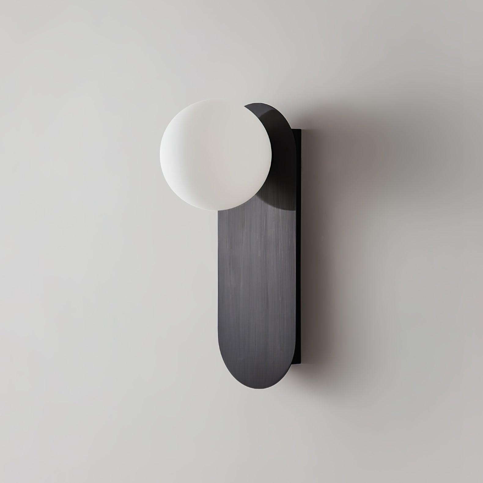 Flat Base Globe Sconce - Letslighting