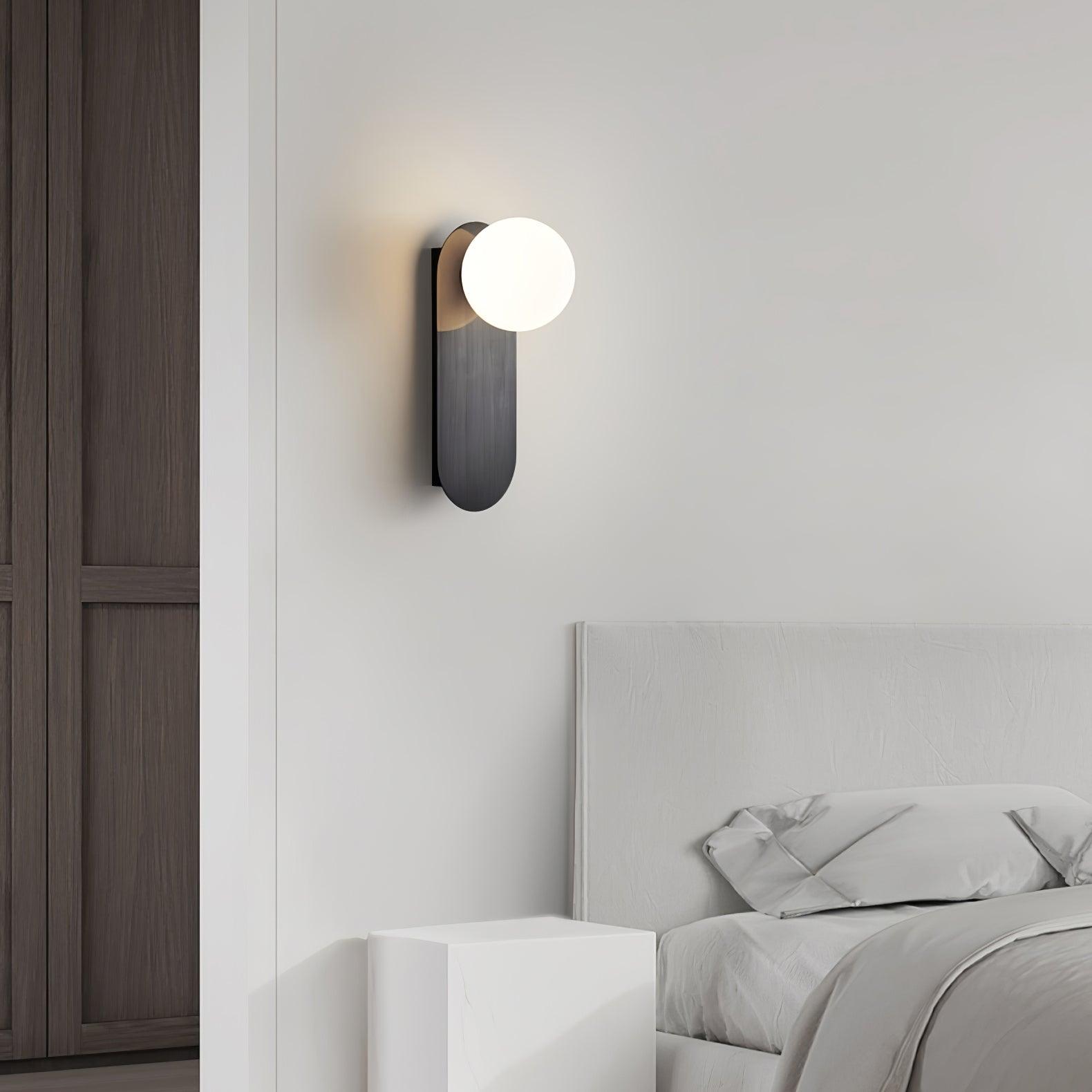 Flat Base Globe Sconce - Letslighting