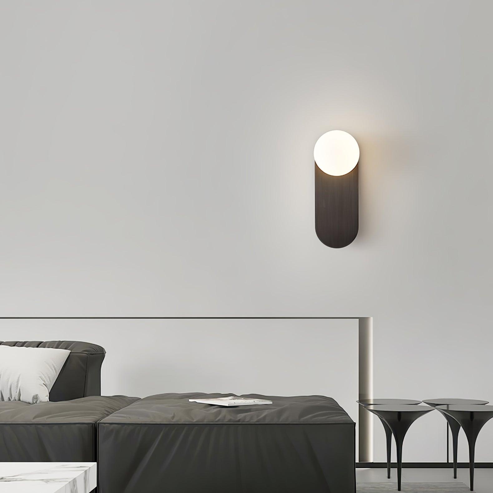 Flat Base Globe Sconce - Letslighting
