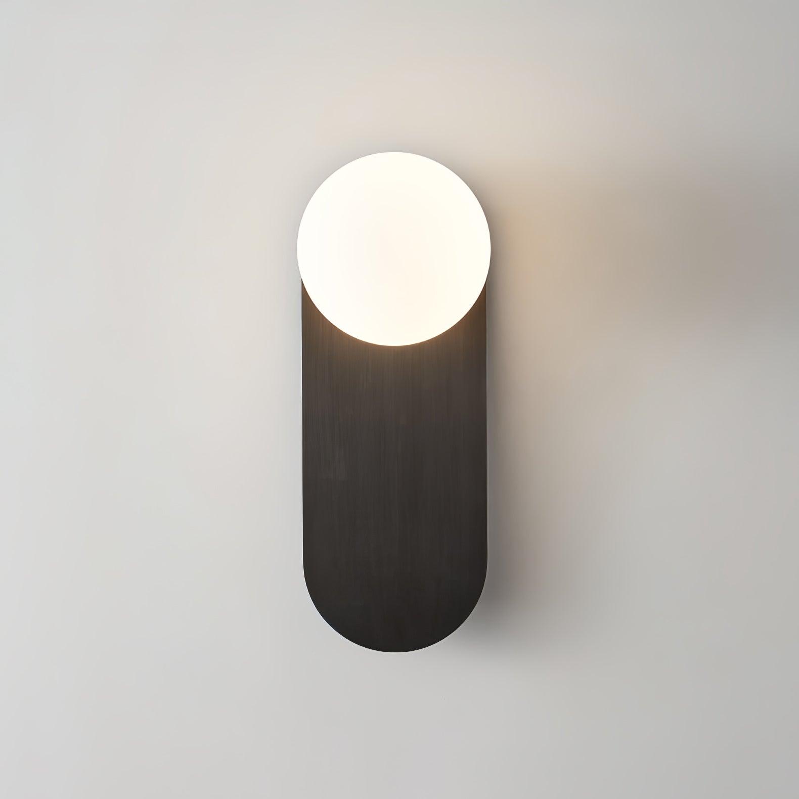 Flat Base Globe Sconce - Letslighting