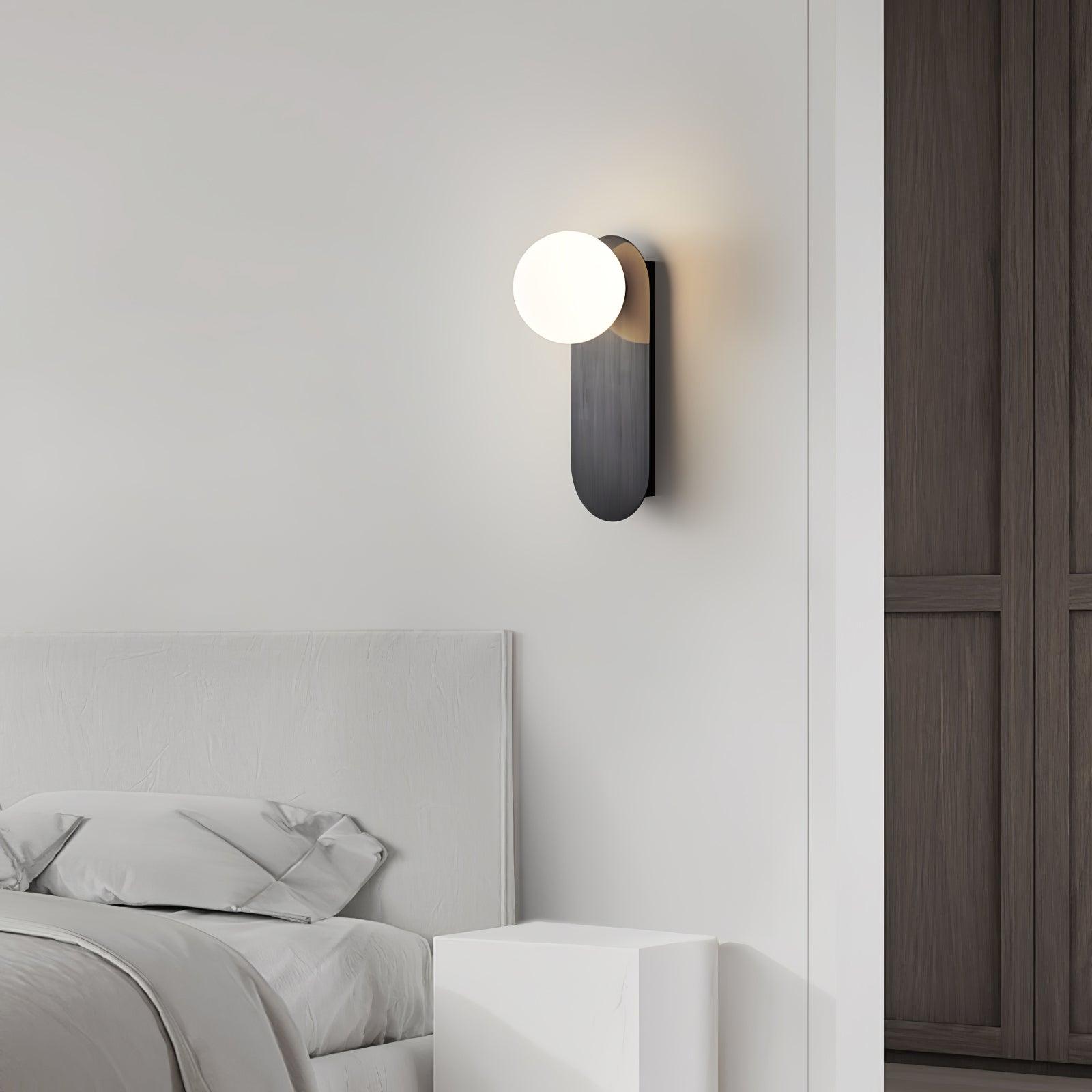 Flat Base Globe Sconce - Letslighting