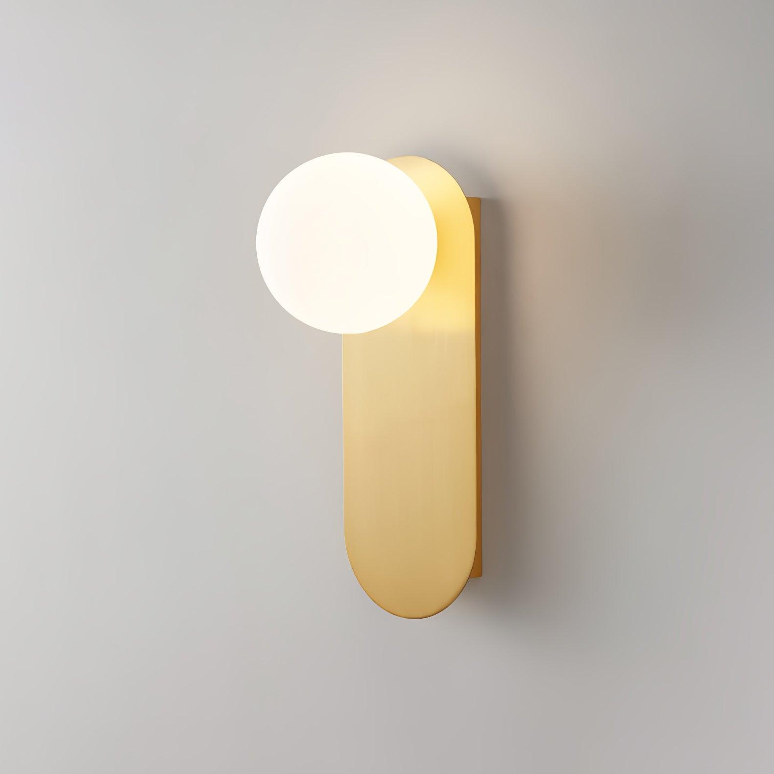 Flat Base Globe Sconce - Letslighting