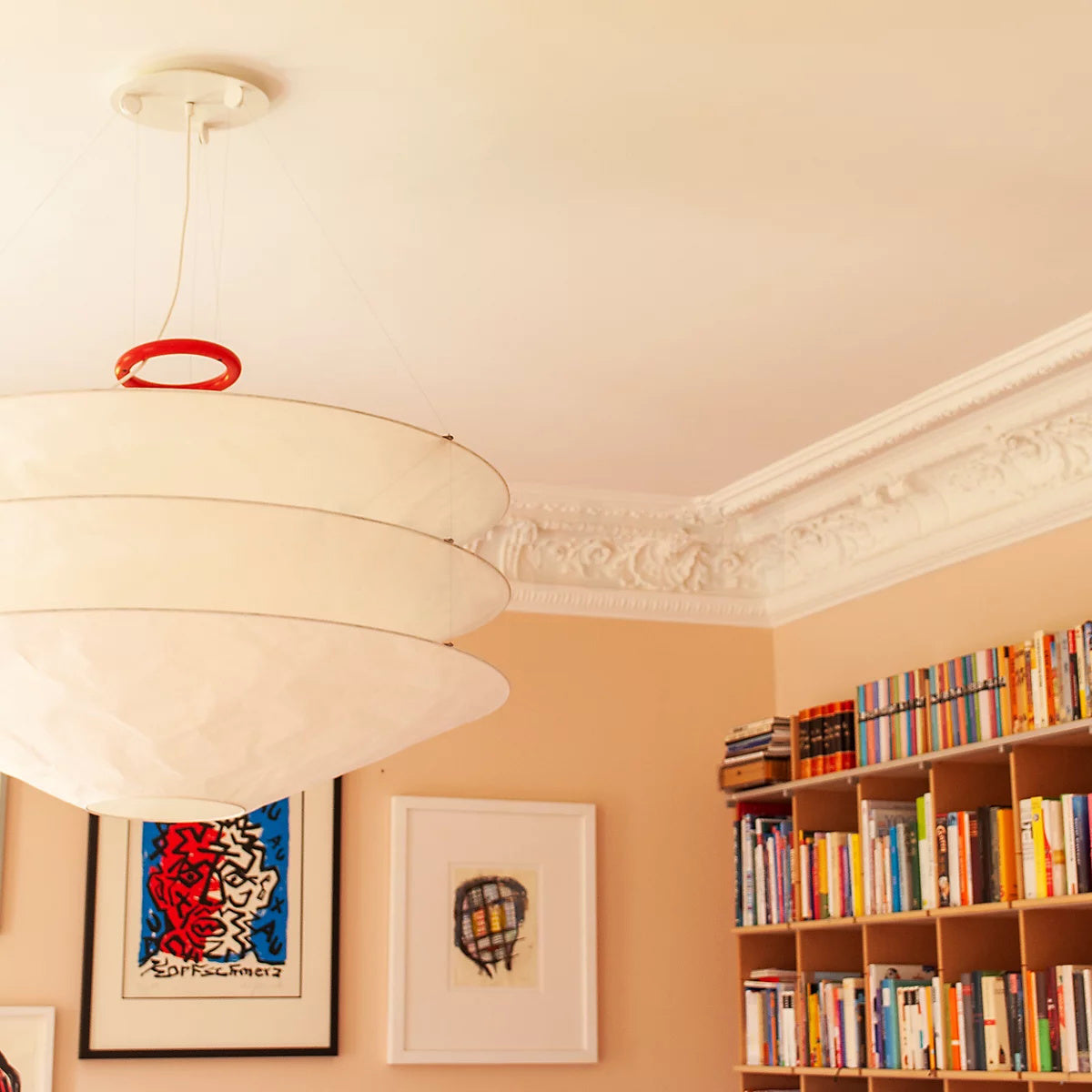 Zomarion Individual Creativity Paper Metal Pendant Light - Lamp Copper