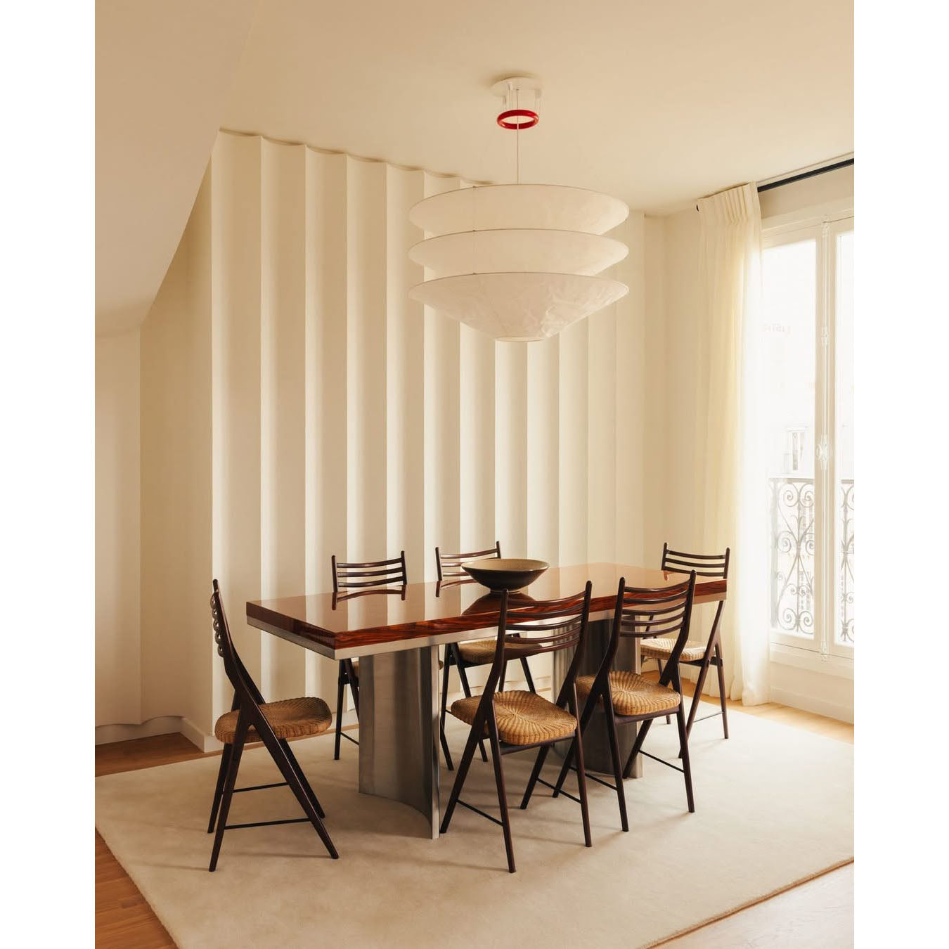 Zomarion Individual Creativity Paper Metal Pendant Light - Lamp Copper