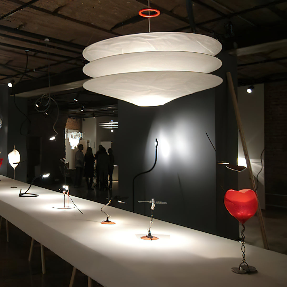 Zomarion Individual Creativity Paper Metal Pendant Light - Lamp Copper