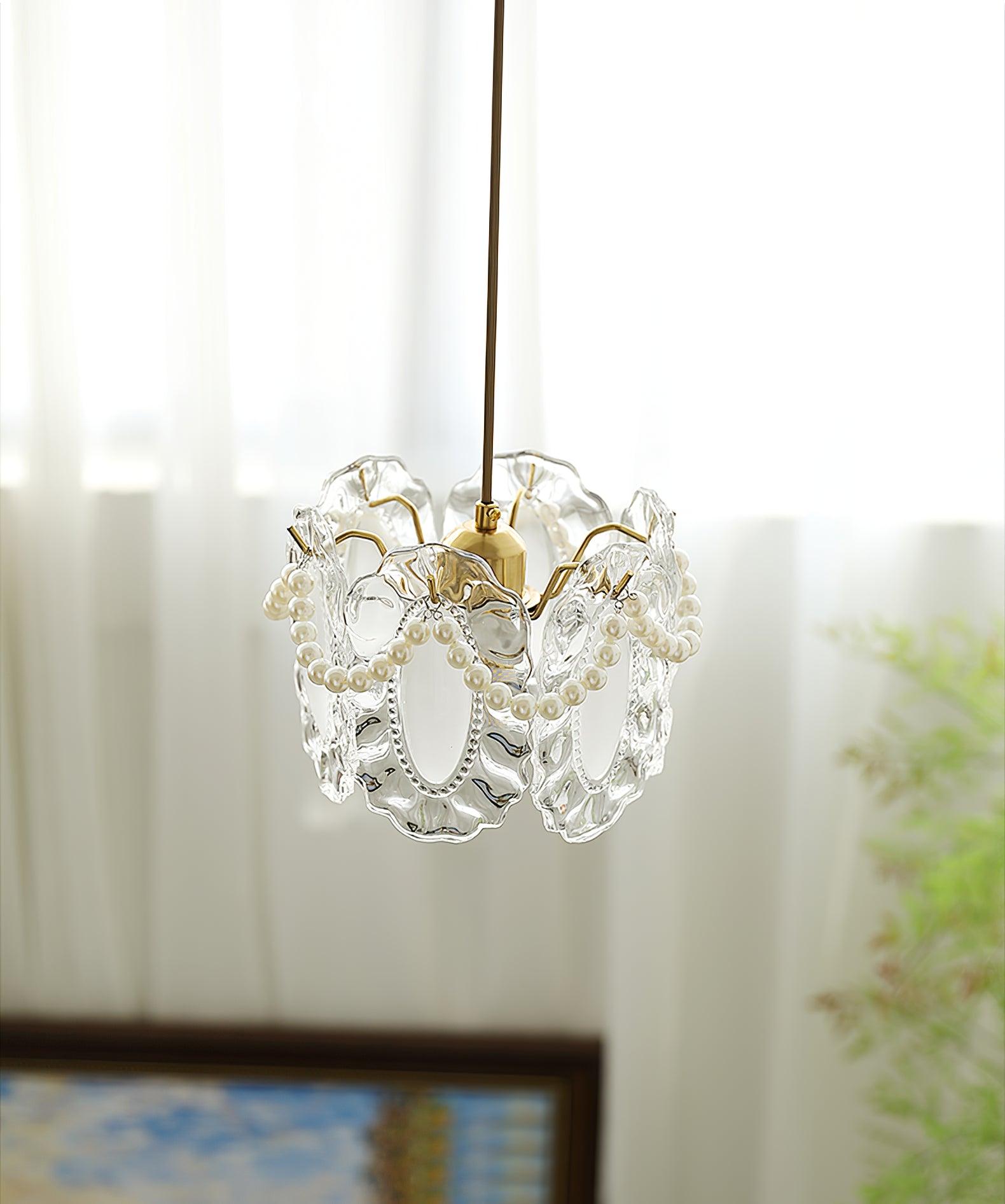 Floral Glass Pendant Lamp - Letslighting