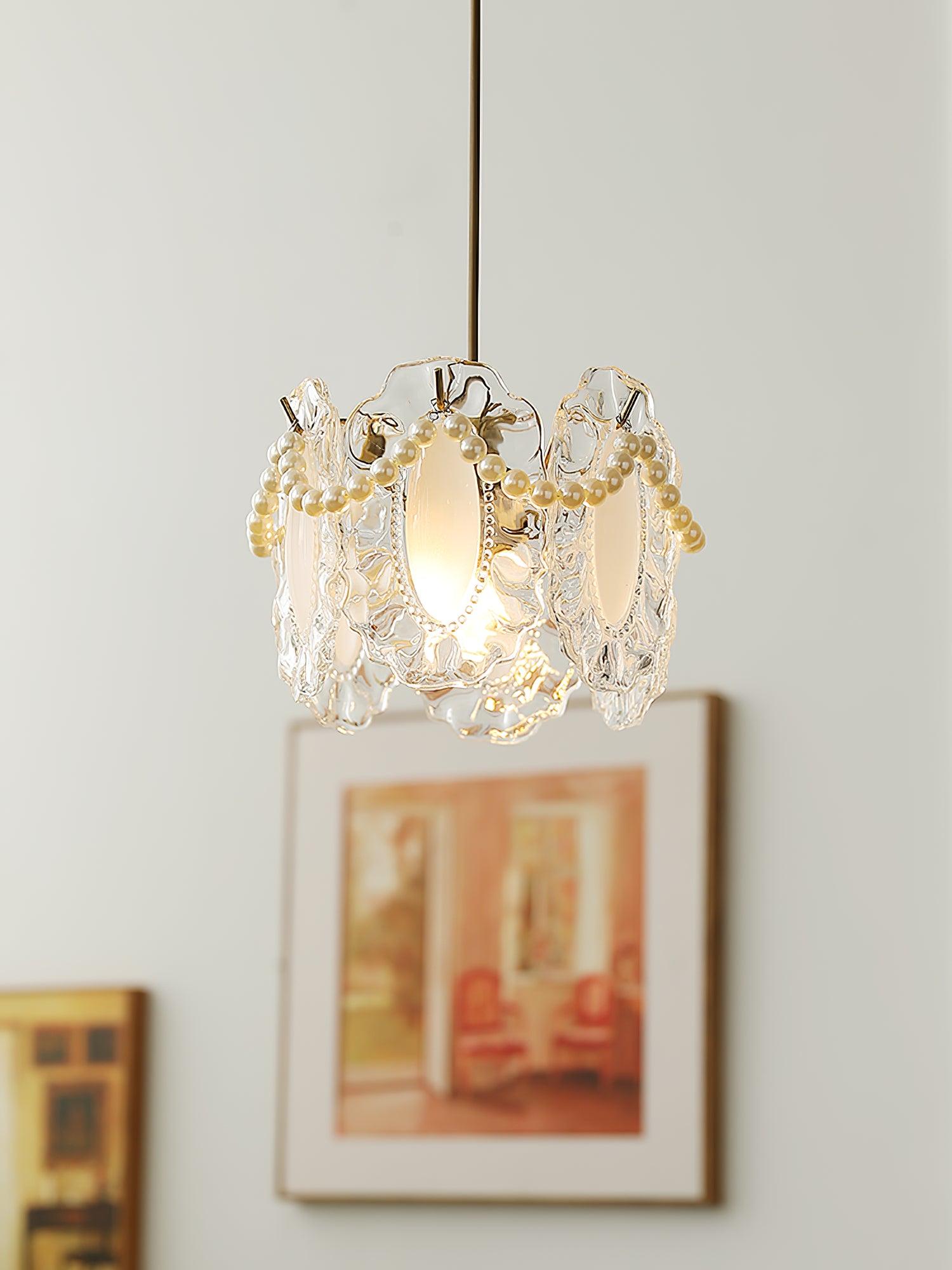 Floral Glass Pendant Lamp - Letslighting
