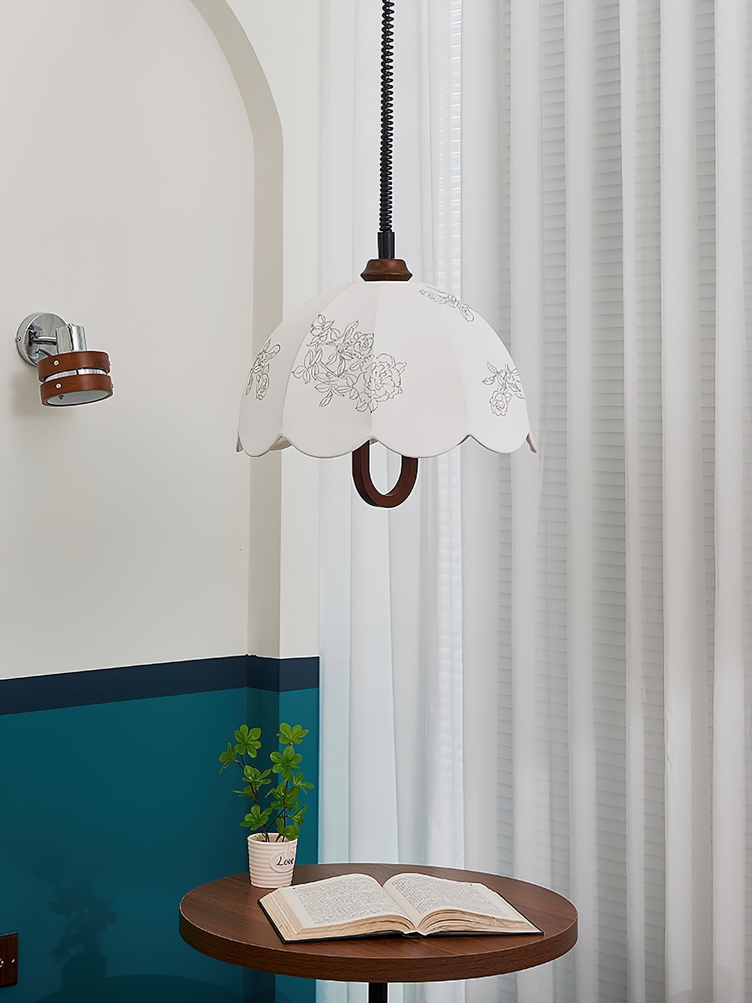 Floral Grace Pendant Lamp - Letslighting