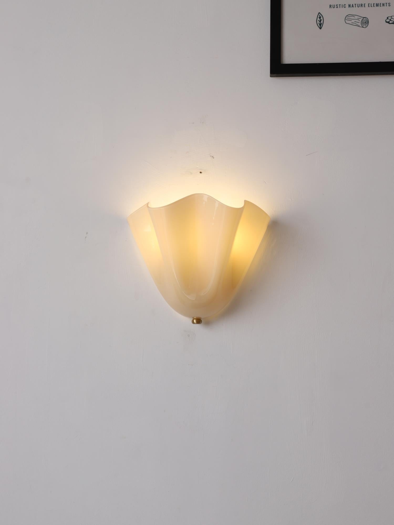 Ulcarisra Individual Creativity Glass Metal Wall Lamp - Lamp Copper
