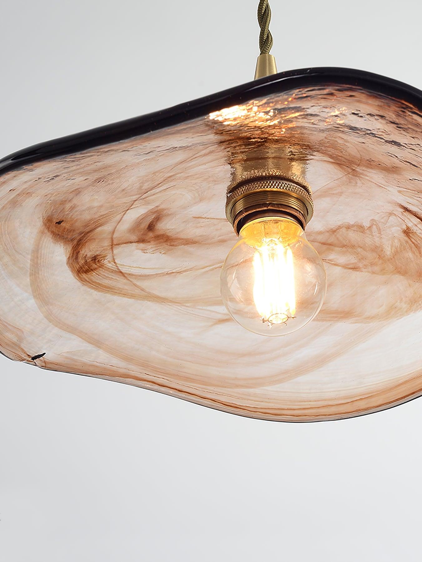 Flower Petal Glass Pendant Light - Letslighting