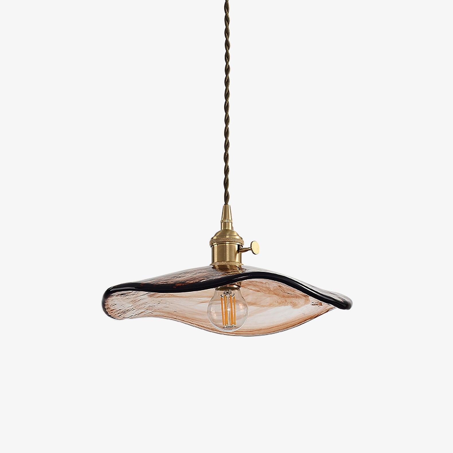 Flower Petal Glass Pendant Light - Letslighting