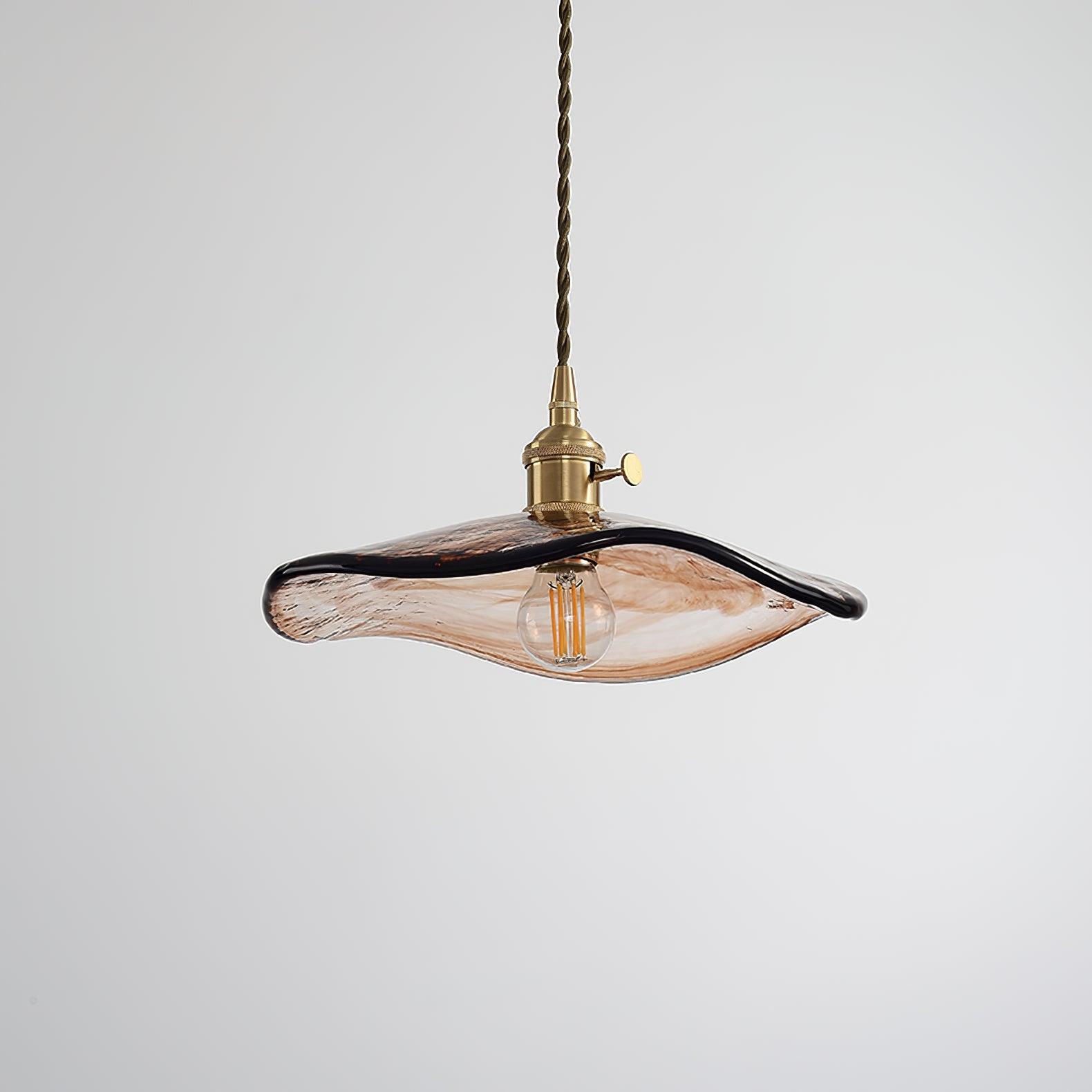 Flower Petal Glass Pendant Light - Letslighting