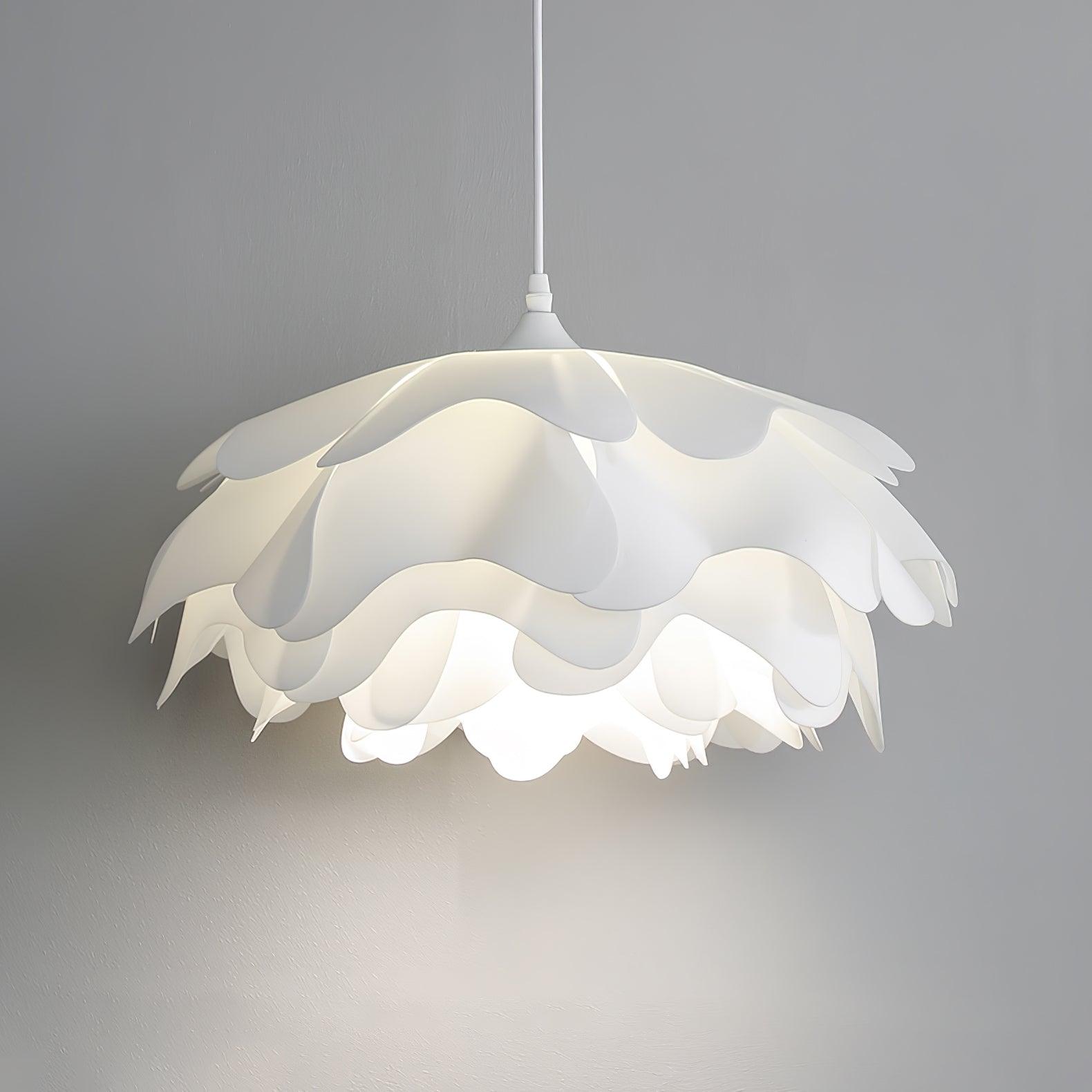 Flower Shaped White Pendant Lamp - Letslighting