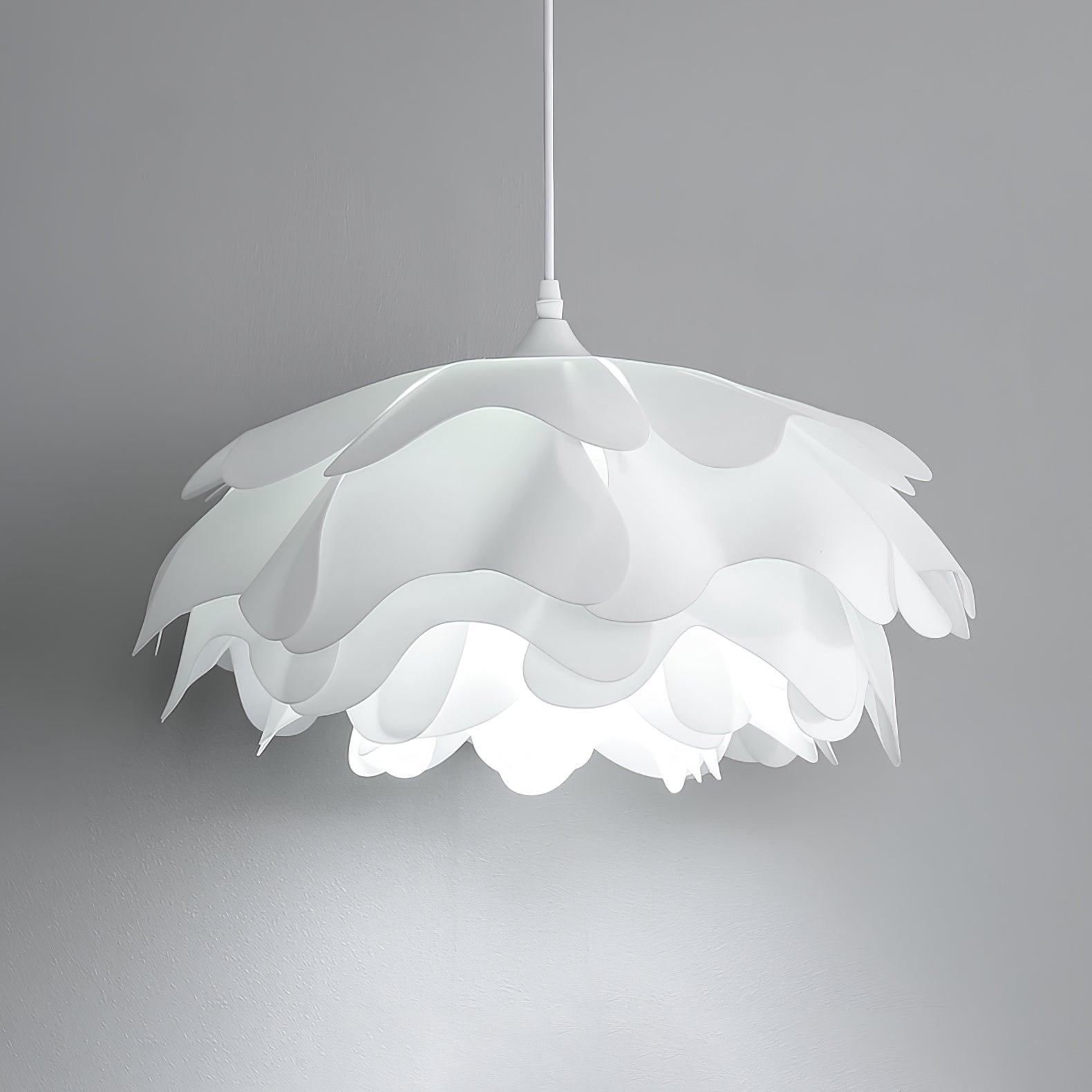 Flower Shaped White Pendant Lamp - Letslighting