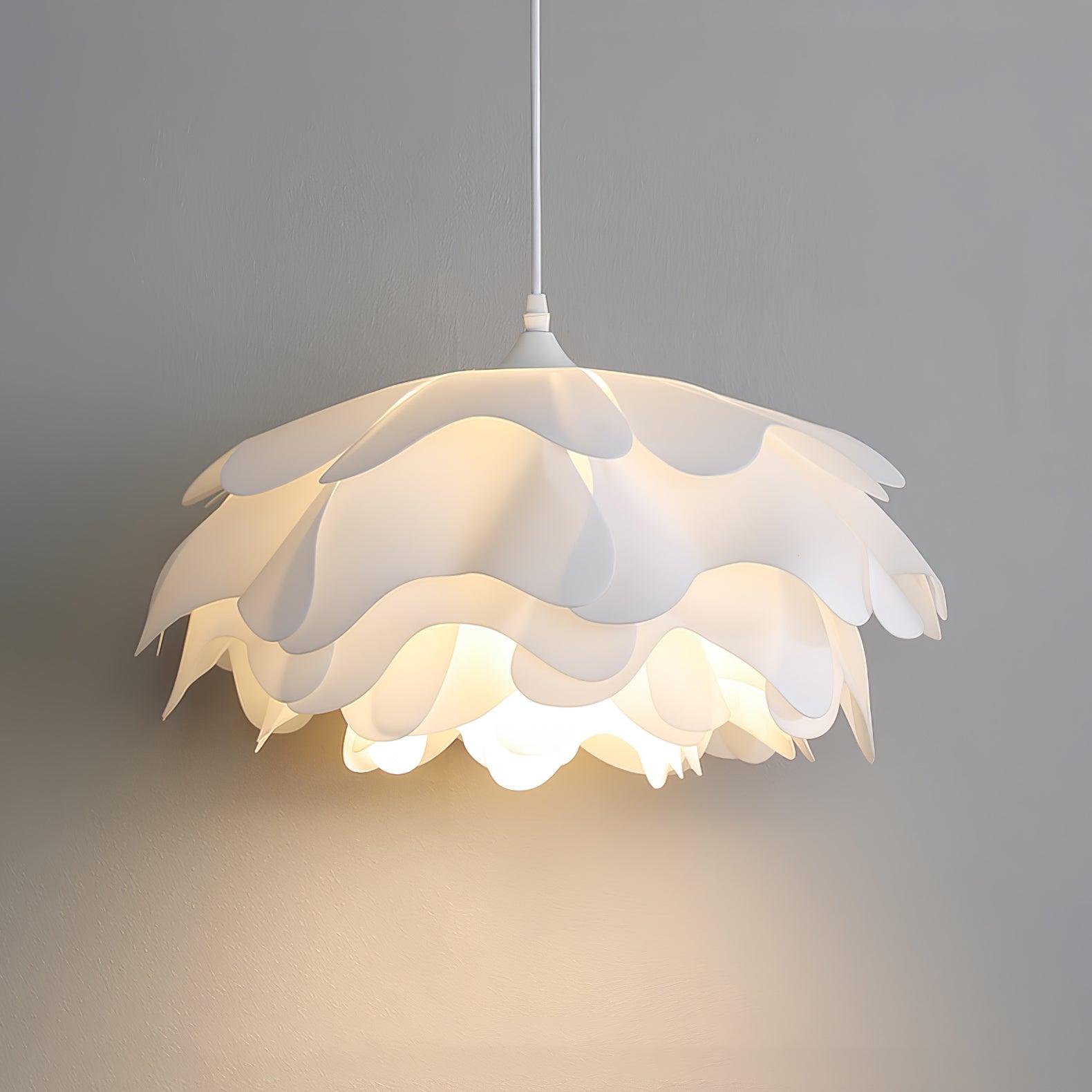 Flower Shaped White Pendant Lamp - Letslighting