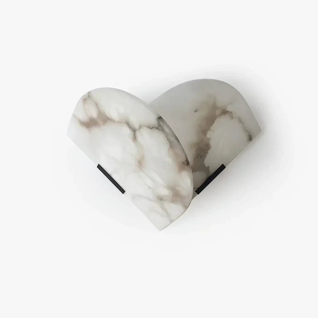 Cevelaris Heart Alabaster Wall Light - Letslighting