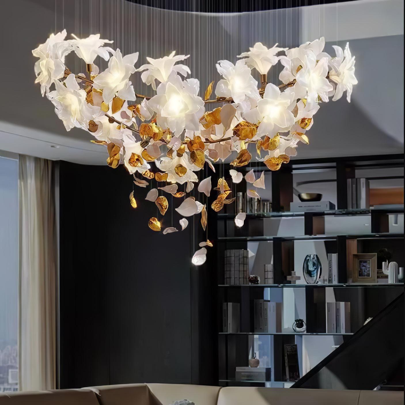 Flying Flowers Fluttering Chandelier - Letslighting