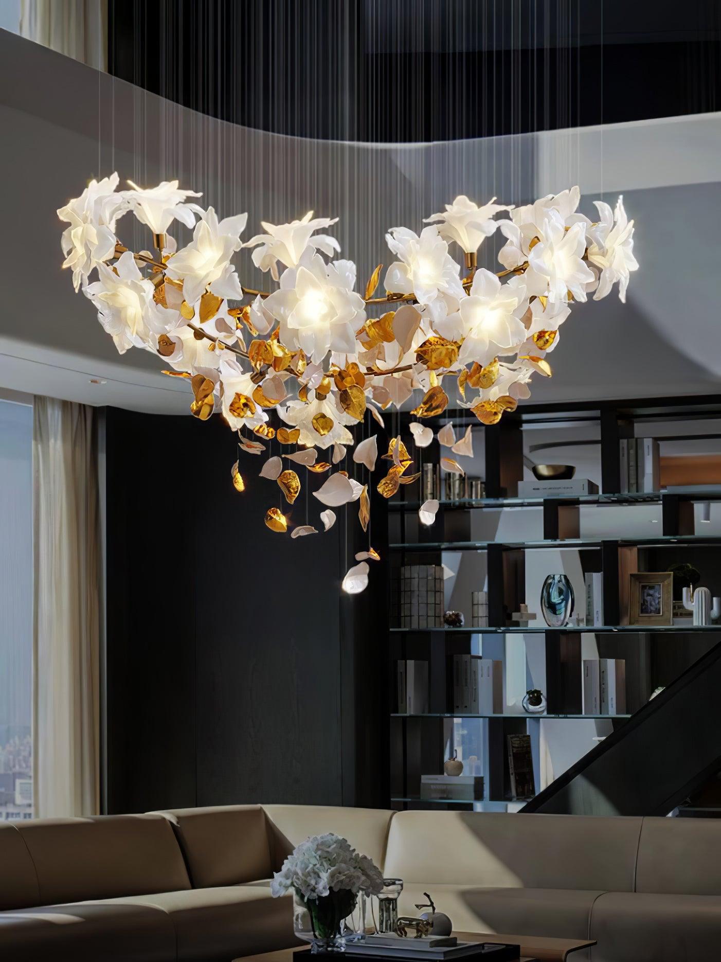 Flying Flowers Fluttering Chandelier - Letslighting