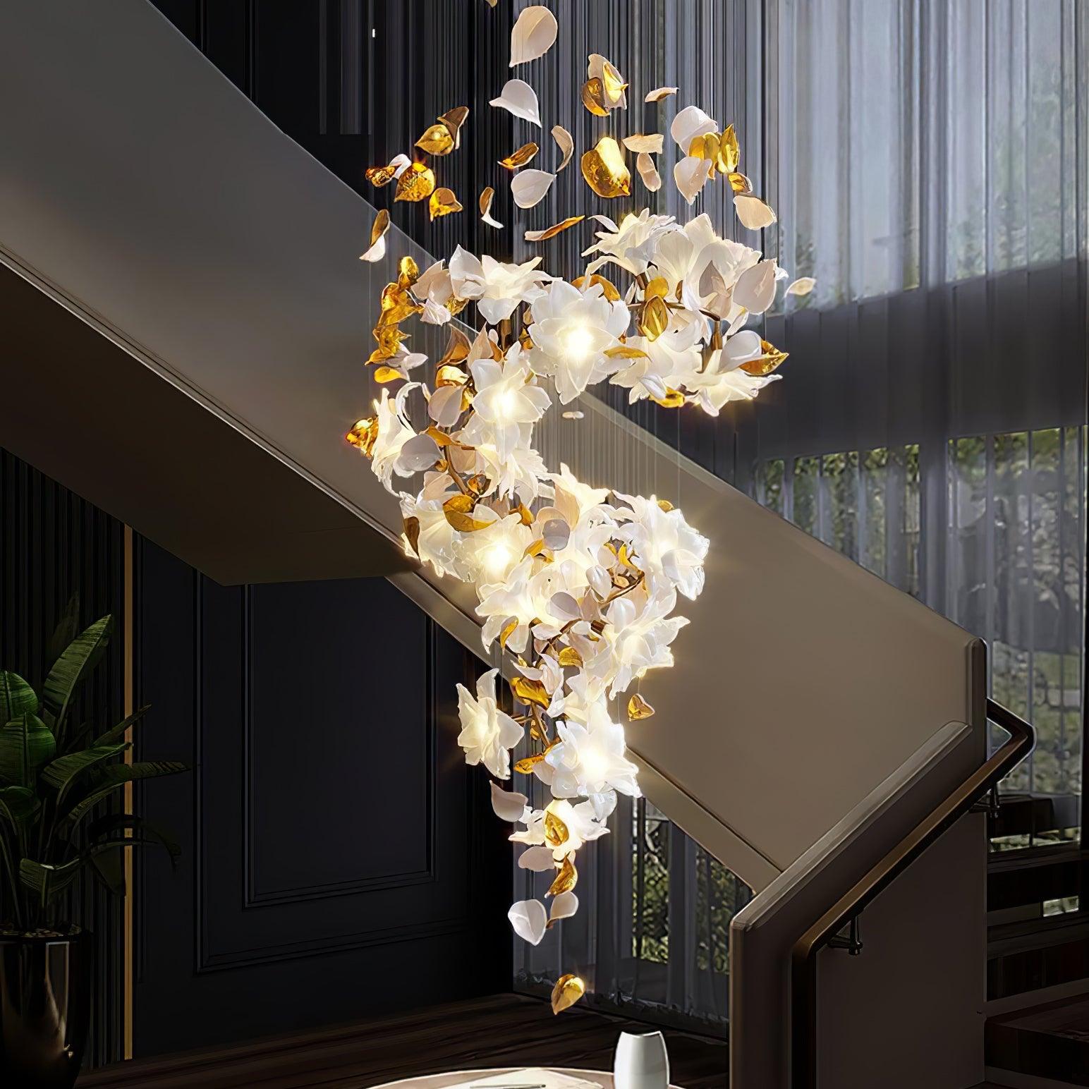 Flying Flowers Fluttering Chandelier - Letslighting