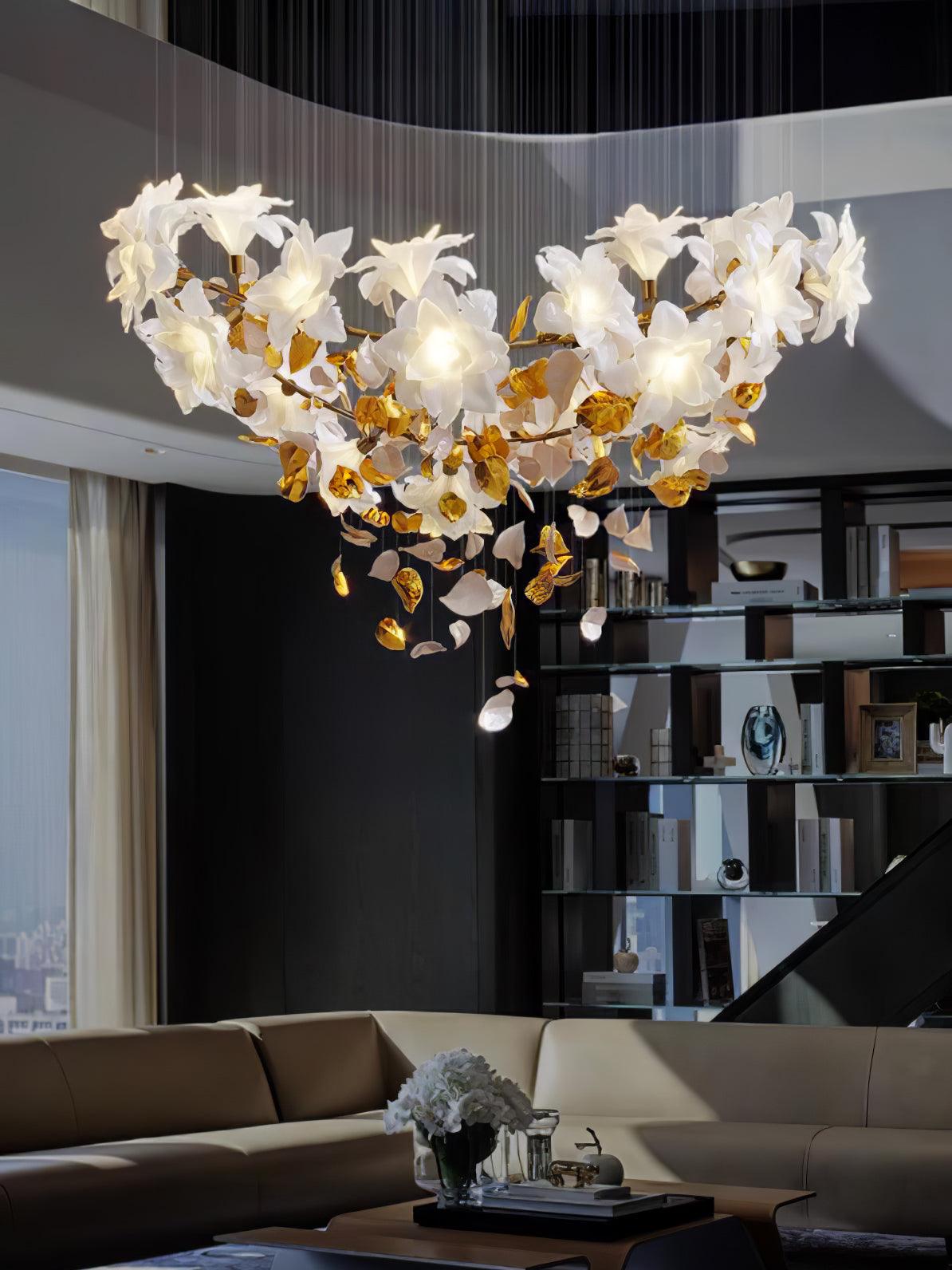 Flying Flowers Fluttering Chandelier - Letslighting
