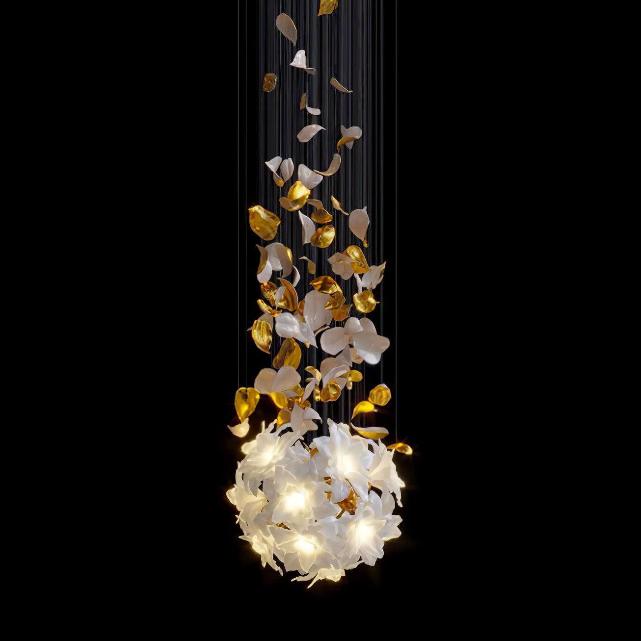 Flying Flowers Fluttering Chandelier - Letslighting