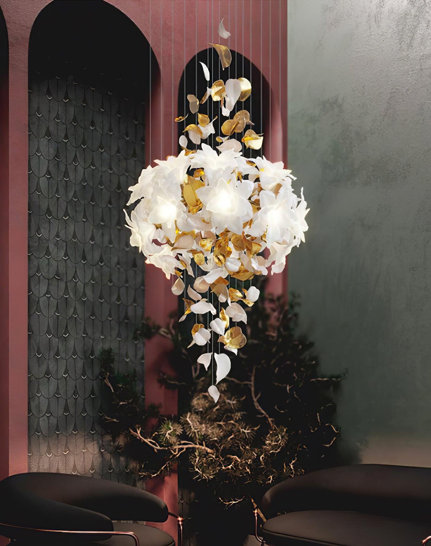 Flying Flowers Fluttering Chandelier - Letslighting