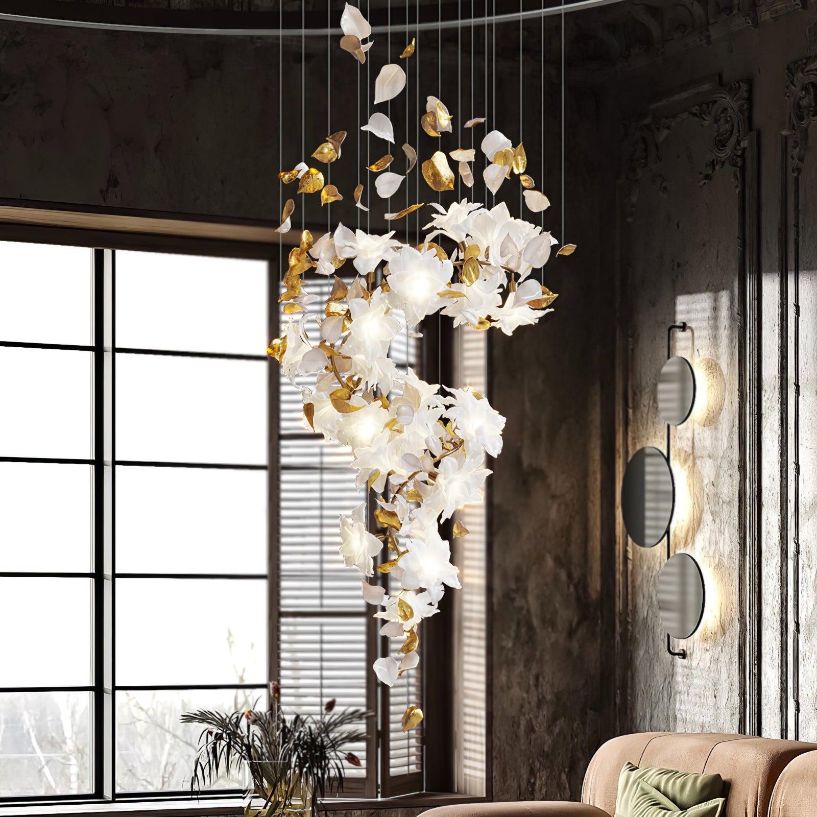 Flying Flowers Fluttering Chandelier - Letslighting