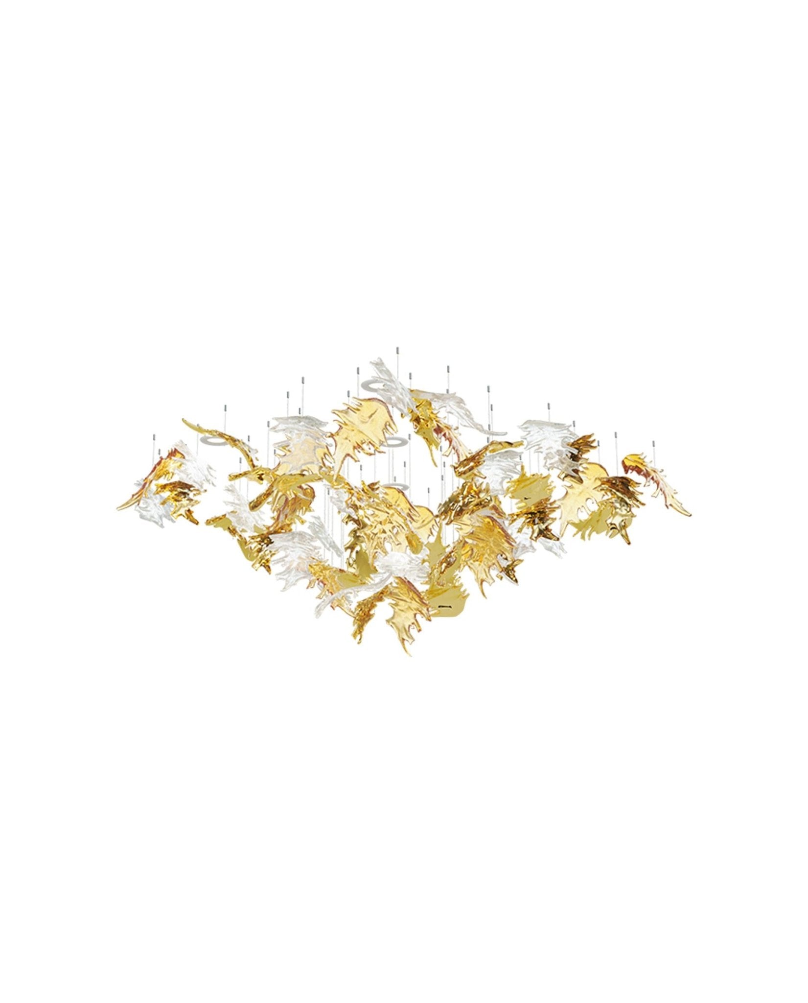 Cosolion Bird Glass Chandelier - Letslighting
