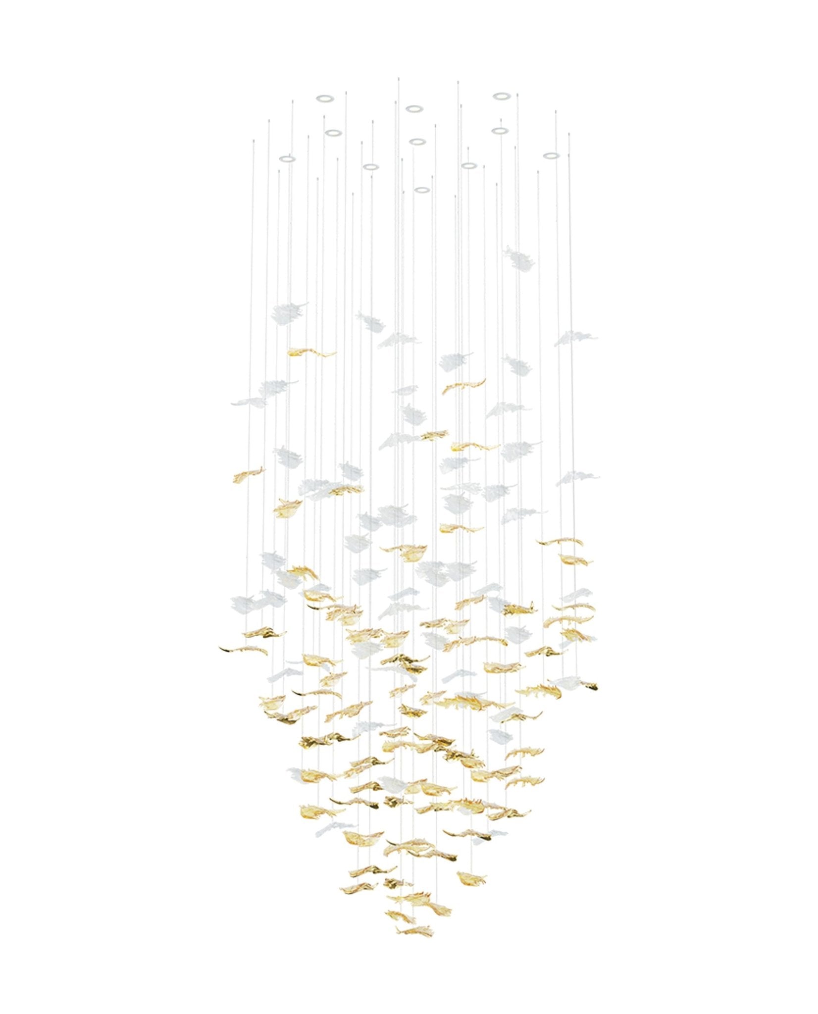 Cosolion Bird Glass Chandelier - Letslighting