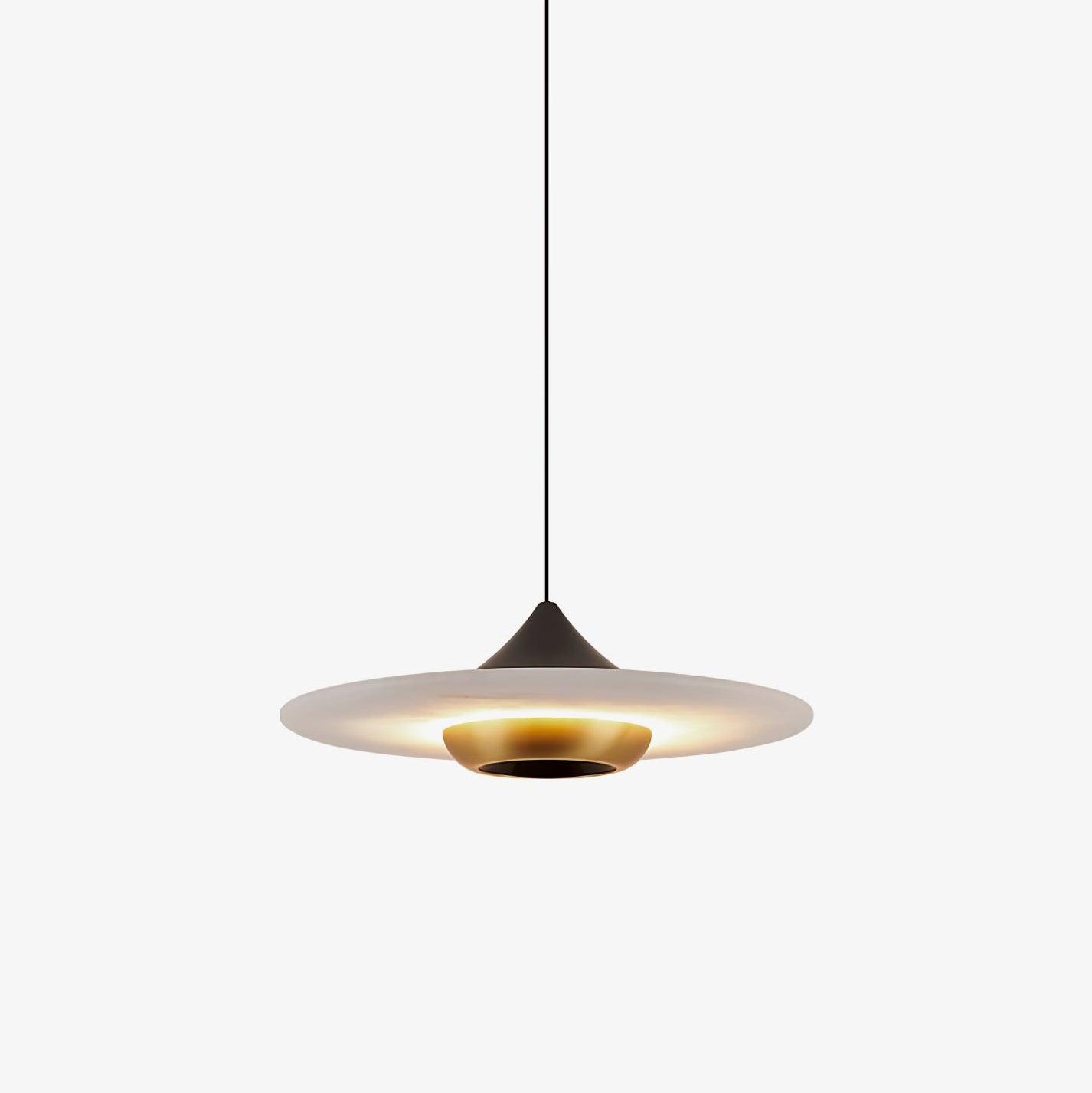 Flying Saucer Marble Pendant Lamp - Letslighting