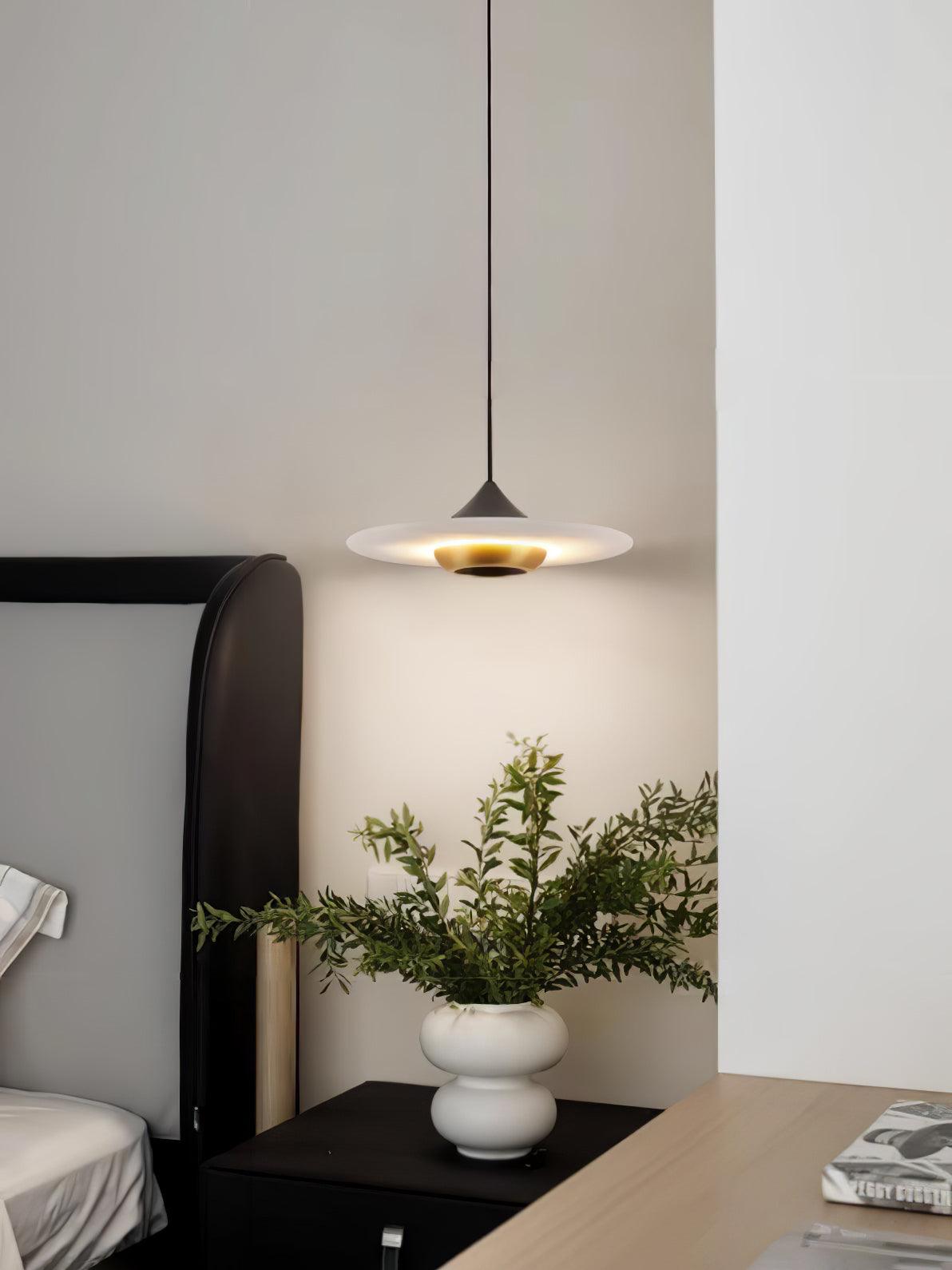 Flying Saucer Marble Pendant Lamp - Letslighting