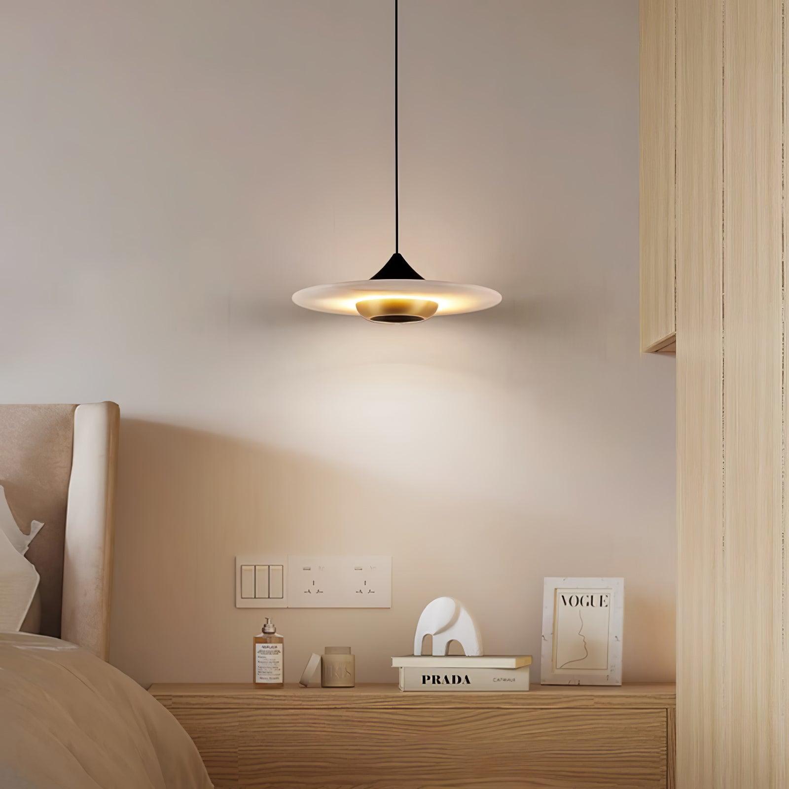 Flying Saucer Marble Pendant Lamp - Letslighting