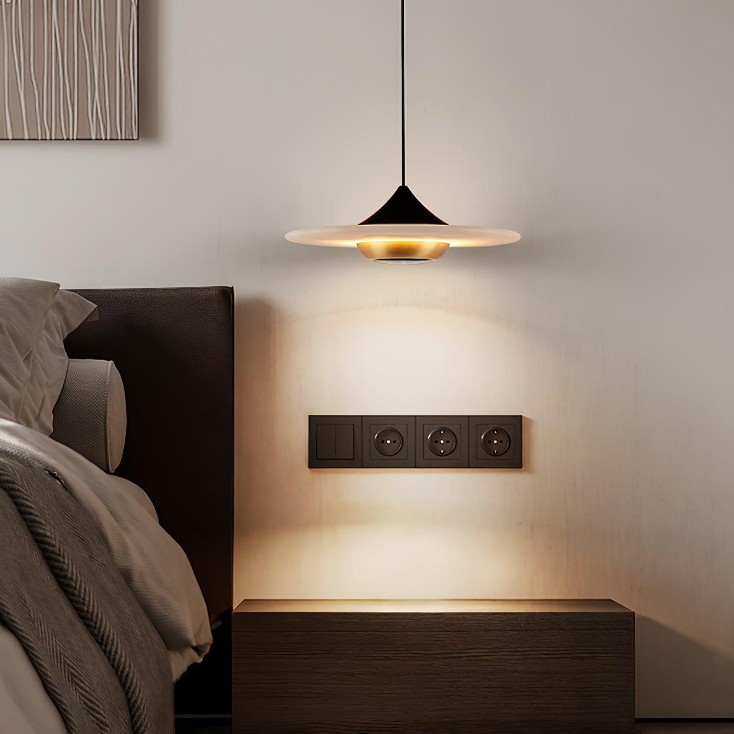 Flying Saucer Marble Pendant Lamp - Letslighting