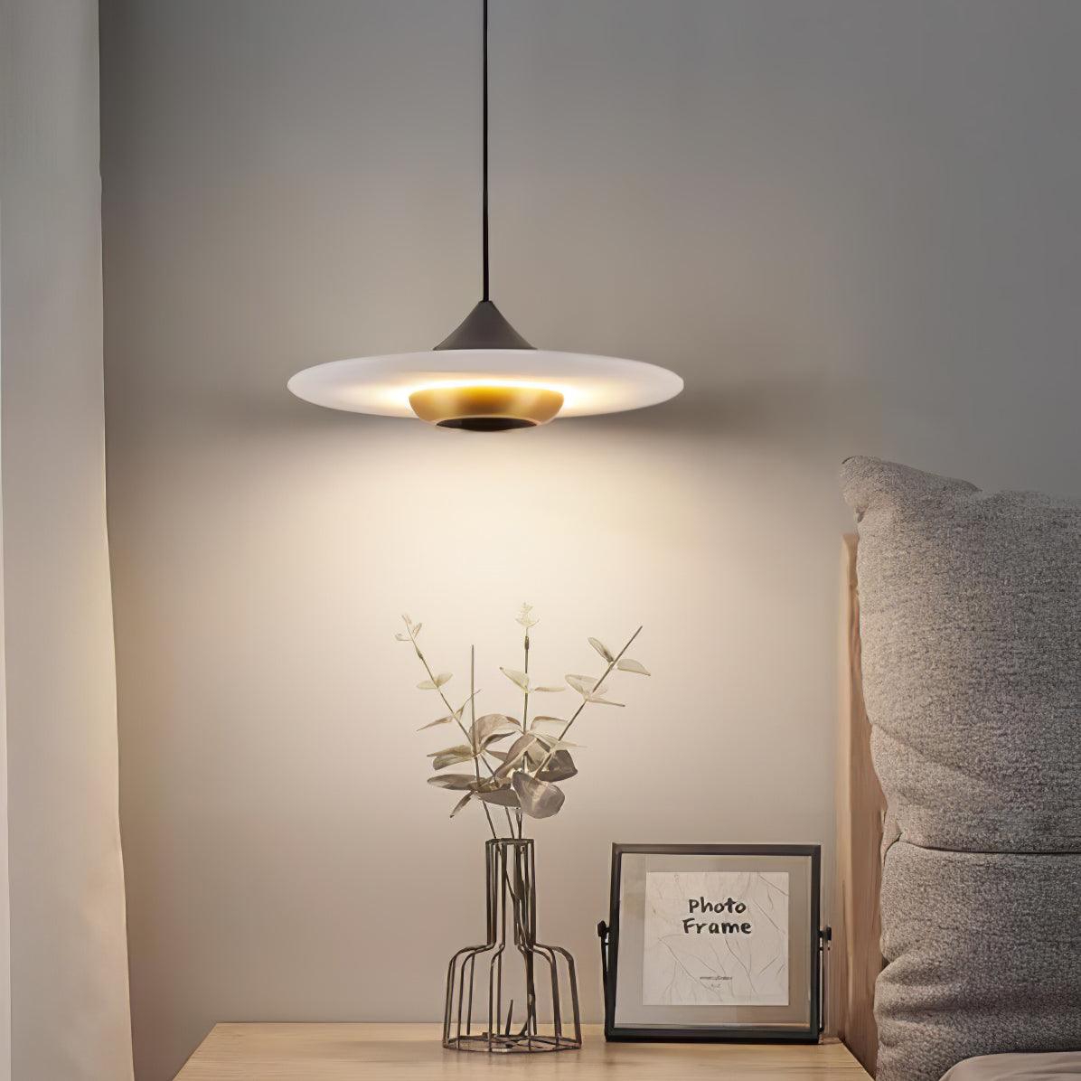 Flying Saucer Marble Pendant Lamp - Letslighting