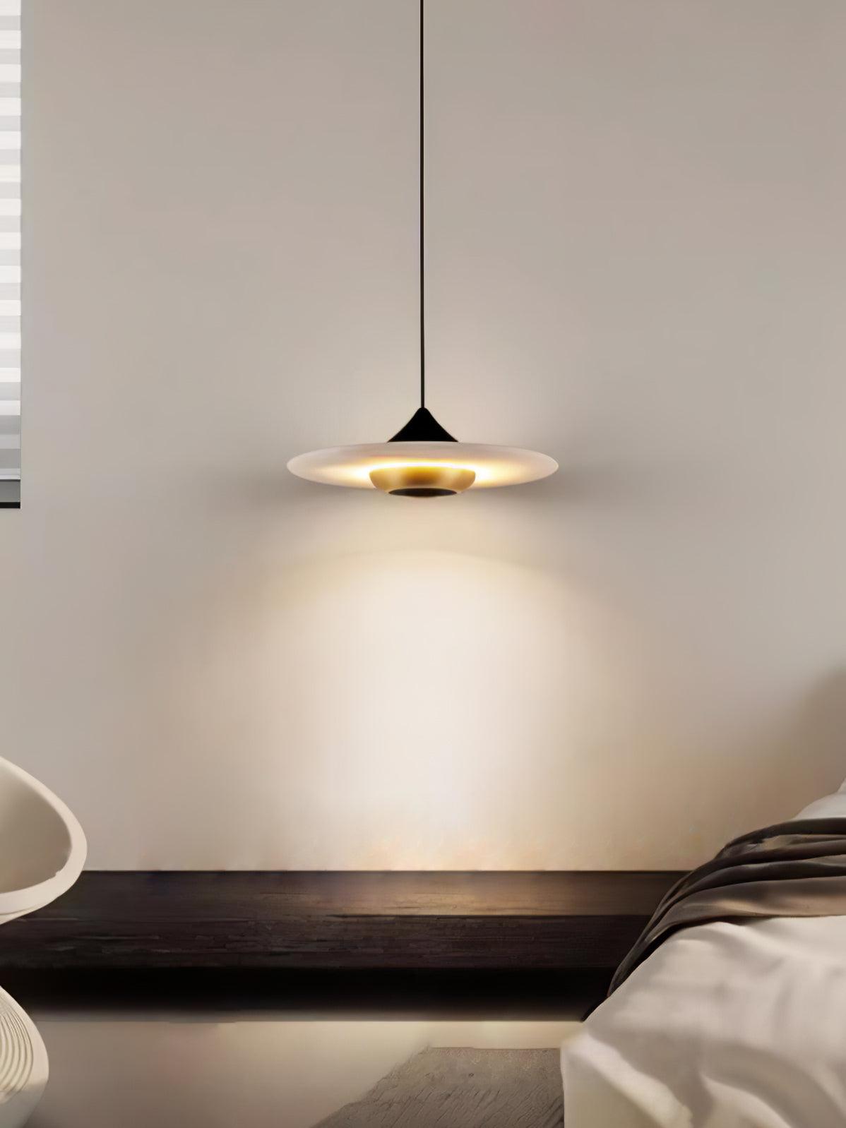 Flying Saucer Marble Pendant Lamp - Letslighting