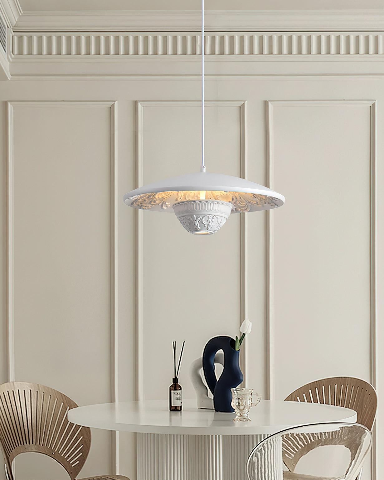 Flying Saucer Resin Pendant Lamp - Letslighting
